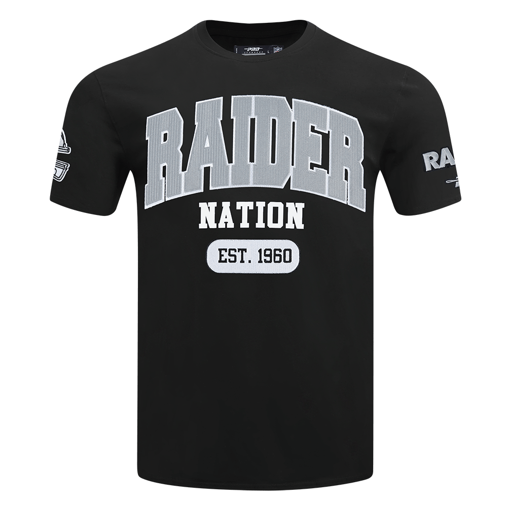 Pro Standard Men's Las Vegas Raiders City Arch T-Shirt - Black, front view