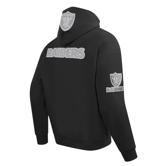Pro Standard 'Las Vegas Raiders French Terry Drop Shoulder Hoodie-Black