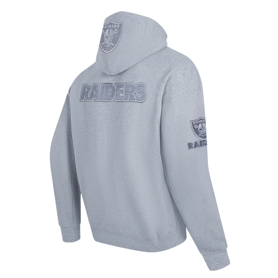 Pro Standard 'Las Vegas Raiders French Terry Drop Shoulder Hoodie-Gray