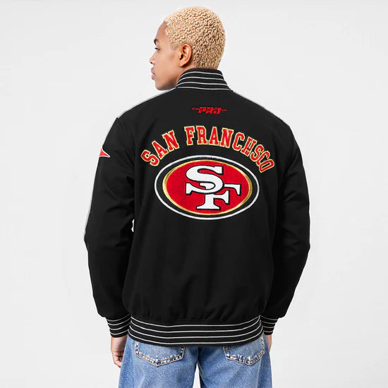 Pro Standard Men's San Francisco 49ers PRO GAME DAY DBL KNIT JACKET