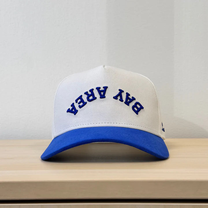 Laces Bay Area Downside Up Adjustable Hat- Blue