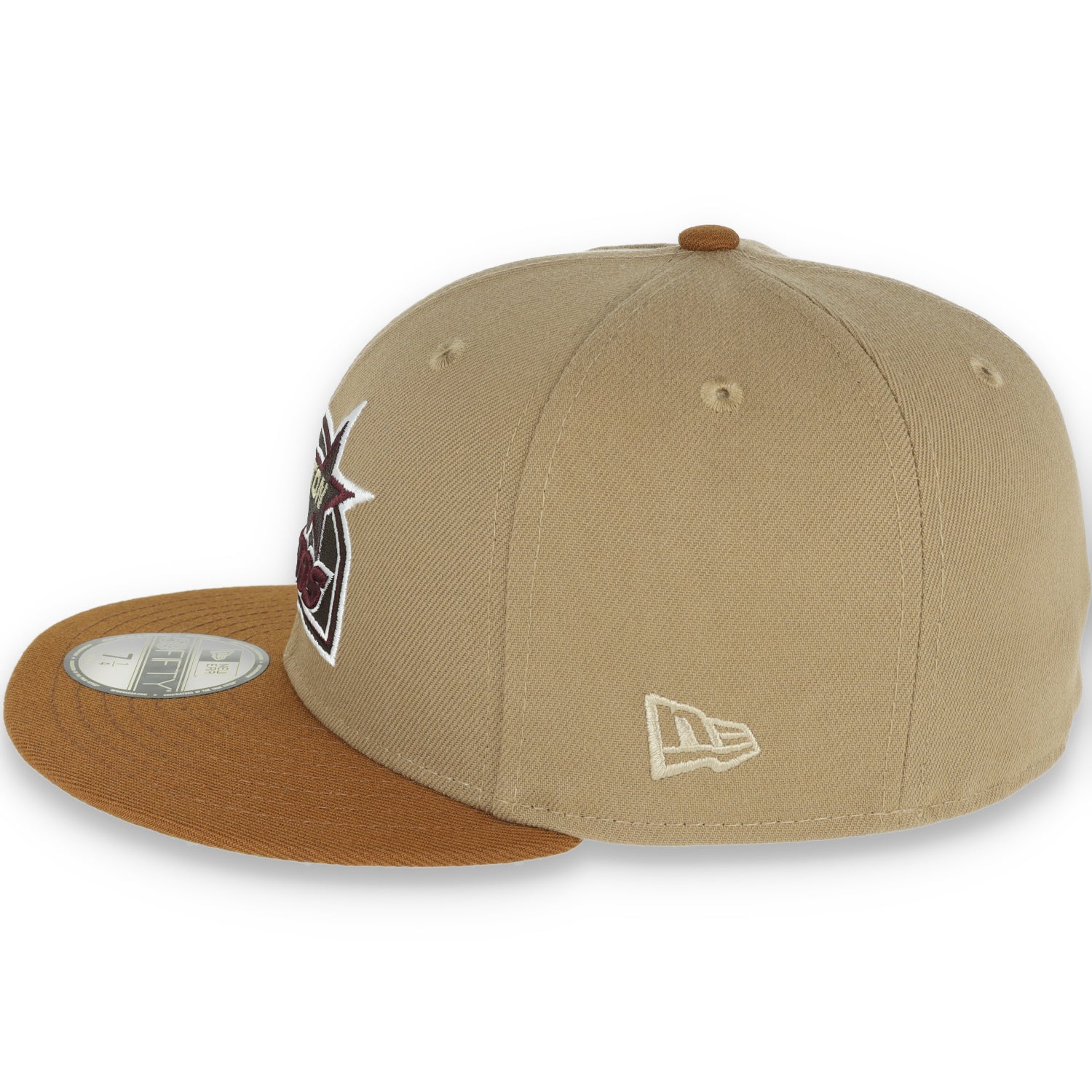 New Era Houston Astros Astrodome Side Patch 59FIFTY Fitted-Khaki