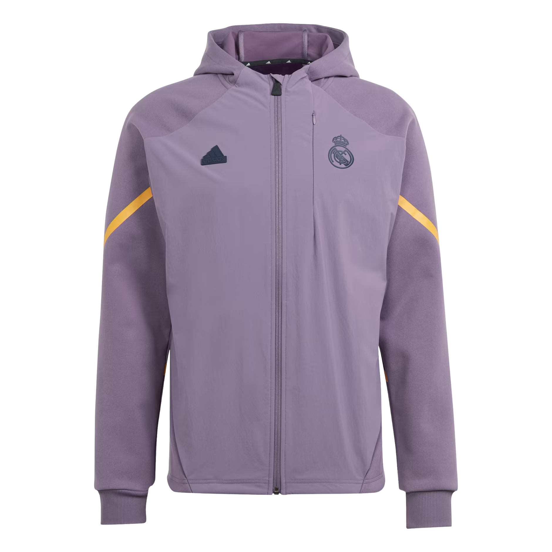 Adidas Men's Real Madrid Designed for Gameday Full-Zip Hoodie