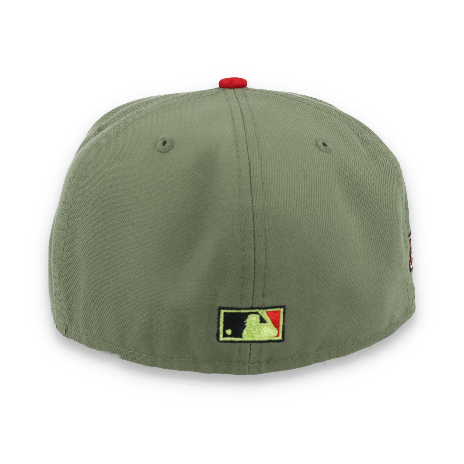 Houston All Star game Side Patch 59FIFTY Fitted Hat- Olive Green