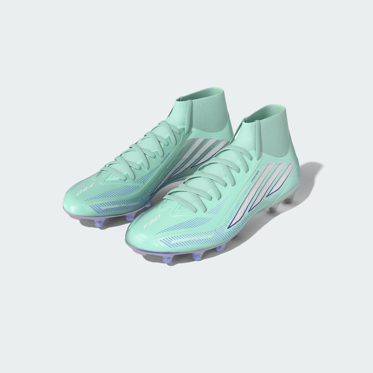 Adidas Women's F50 SPARKFUSION Pro FG/AG- CLEMIN/FTWWHT/SOLPUR