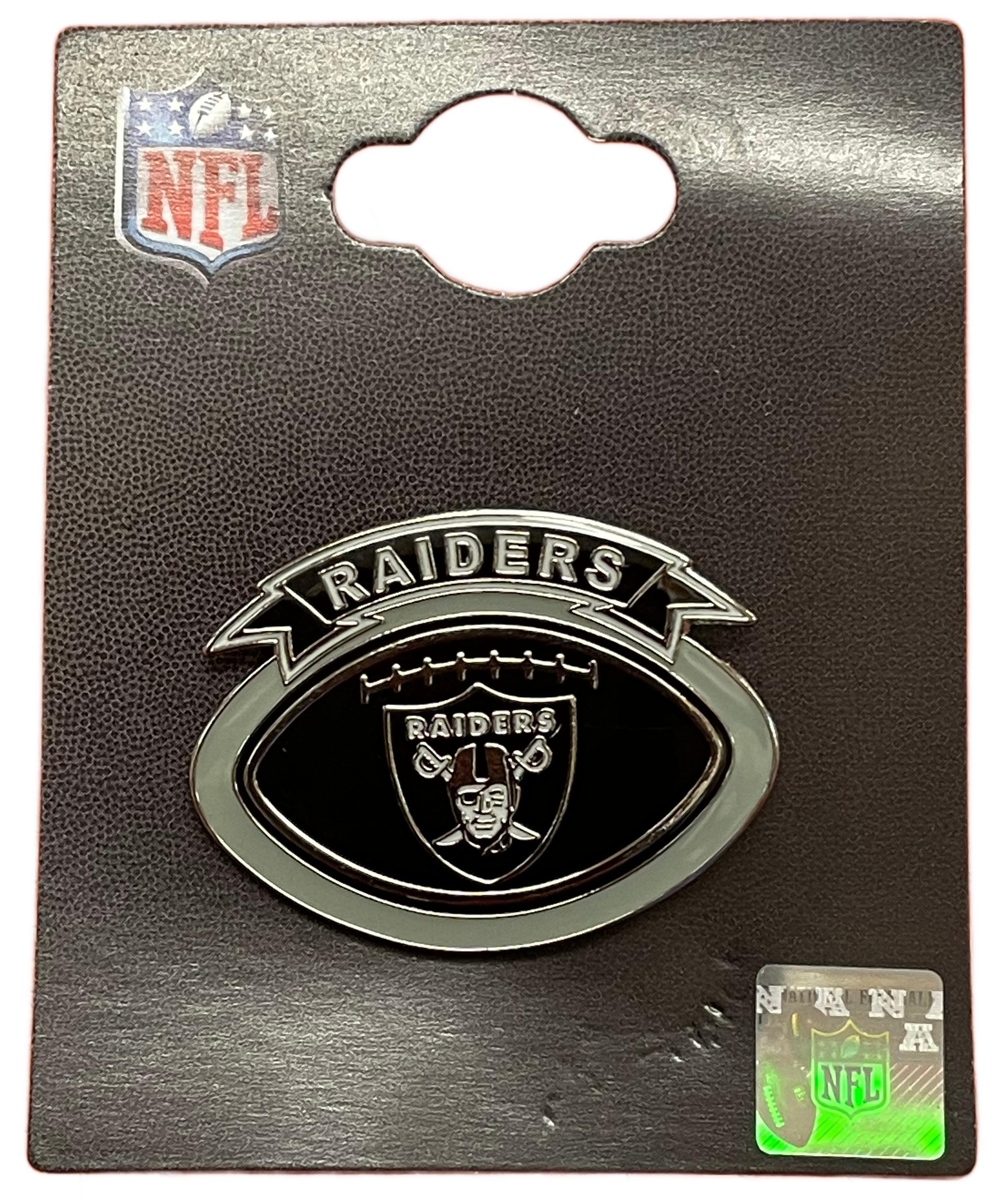 LAS VEGAS RAIDERS HELMET PIN