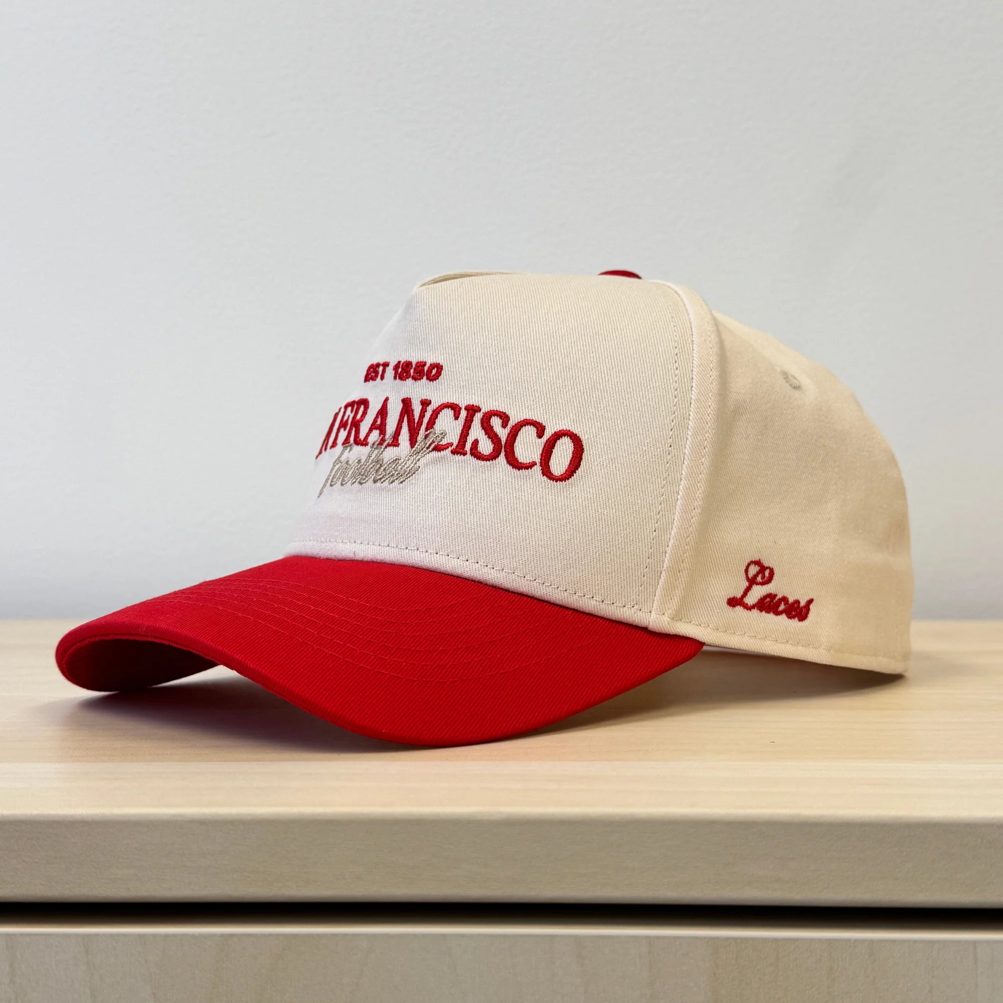 Laces San Francisco Football Adjustable Hat