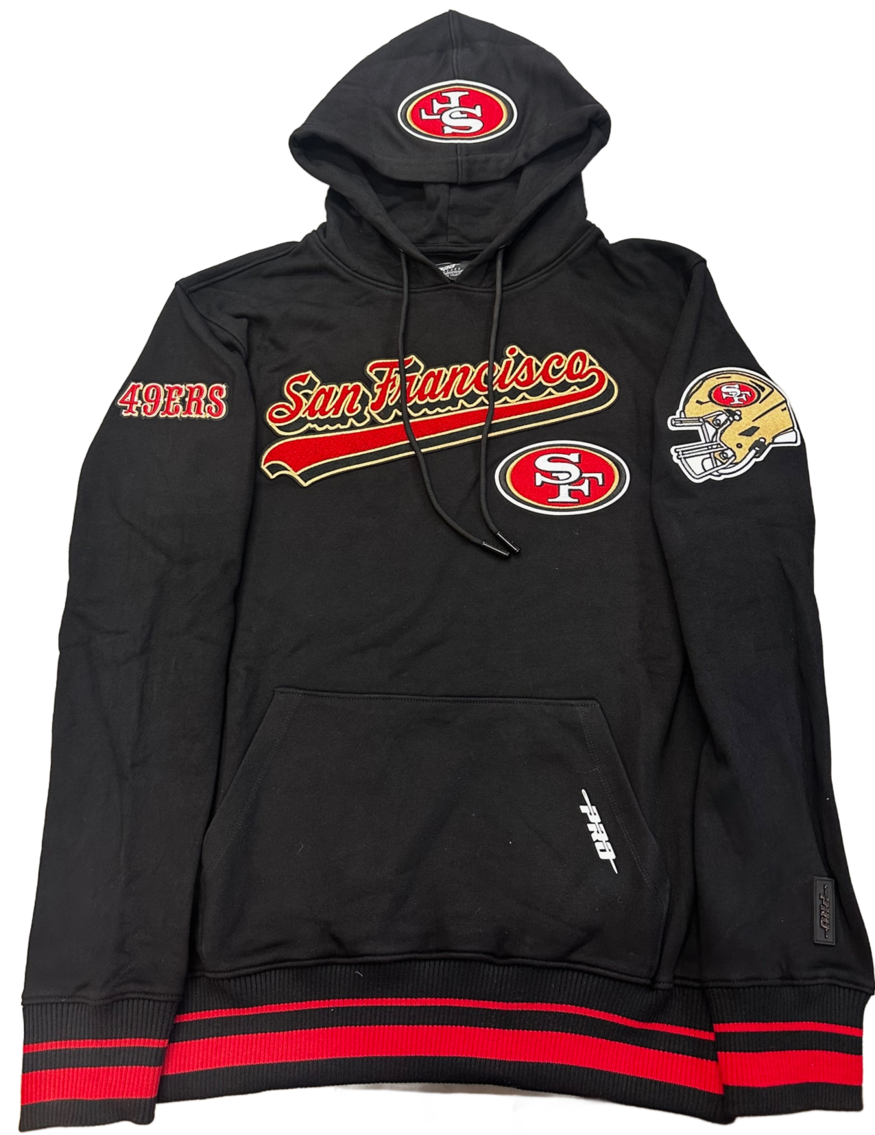 PRO STANDARD SAN FRANCISCO 49ERS CHENILLE HOODIE