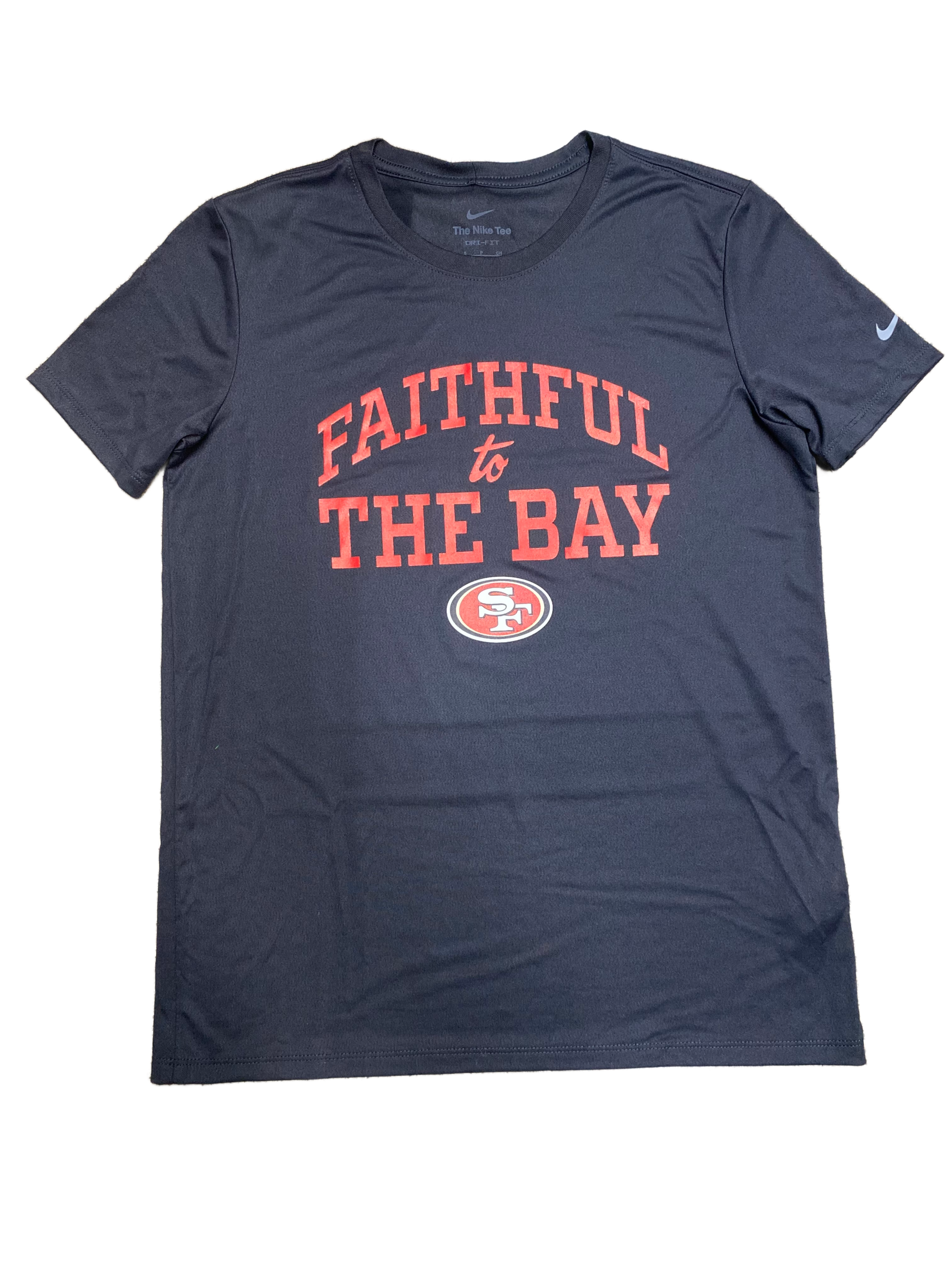 Nike Women's San Francisco 49ers T-Shirt-Black/