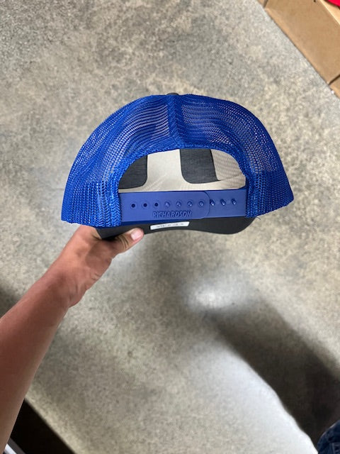 Real Madrid Low Pro Trucker Cap- blue/grey