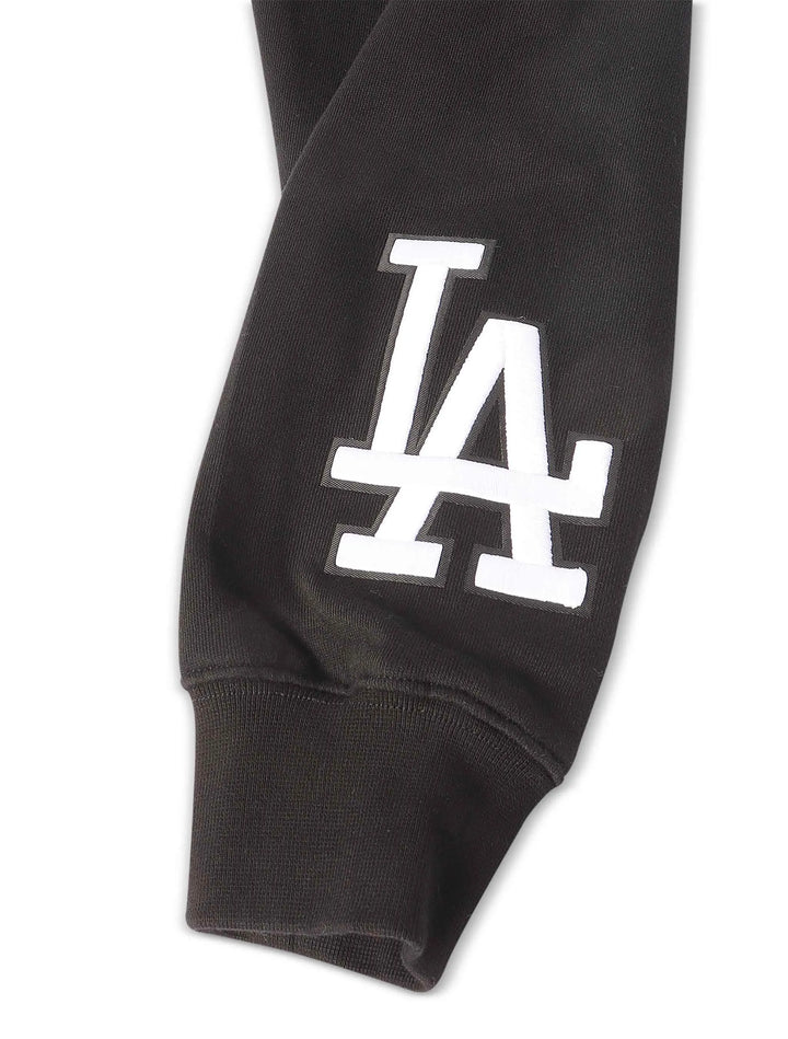 Pro Standard Men's Los Angeles Dodgers Wingspan Pullover Hoodie-Black