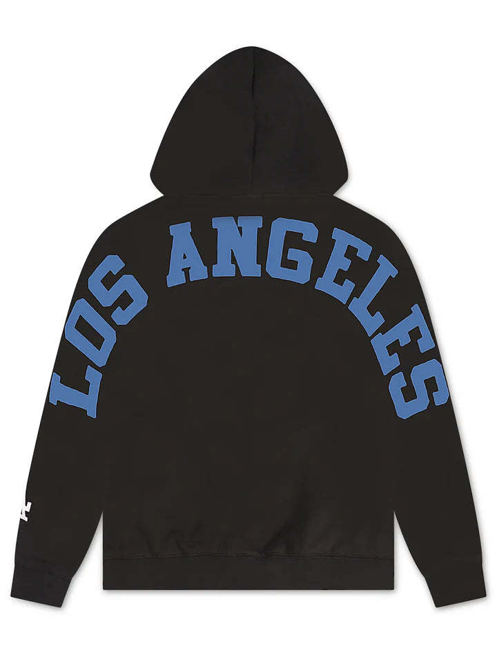Pro Standard Men's Los Angeles Dodgers Wingspan Pullover Hoodie-Black