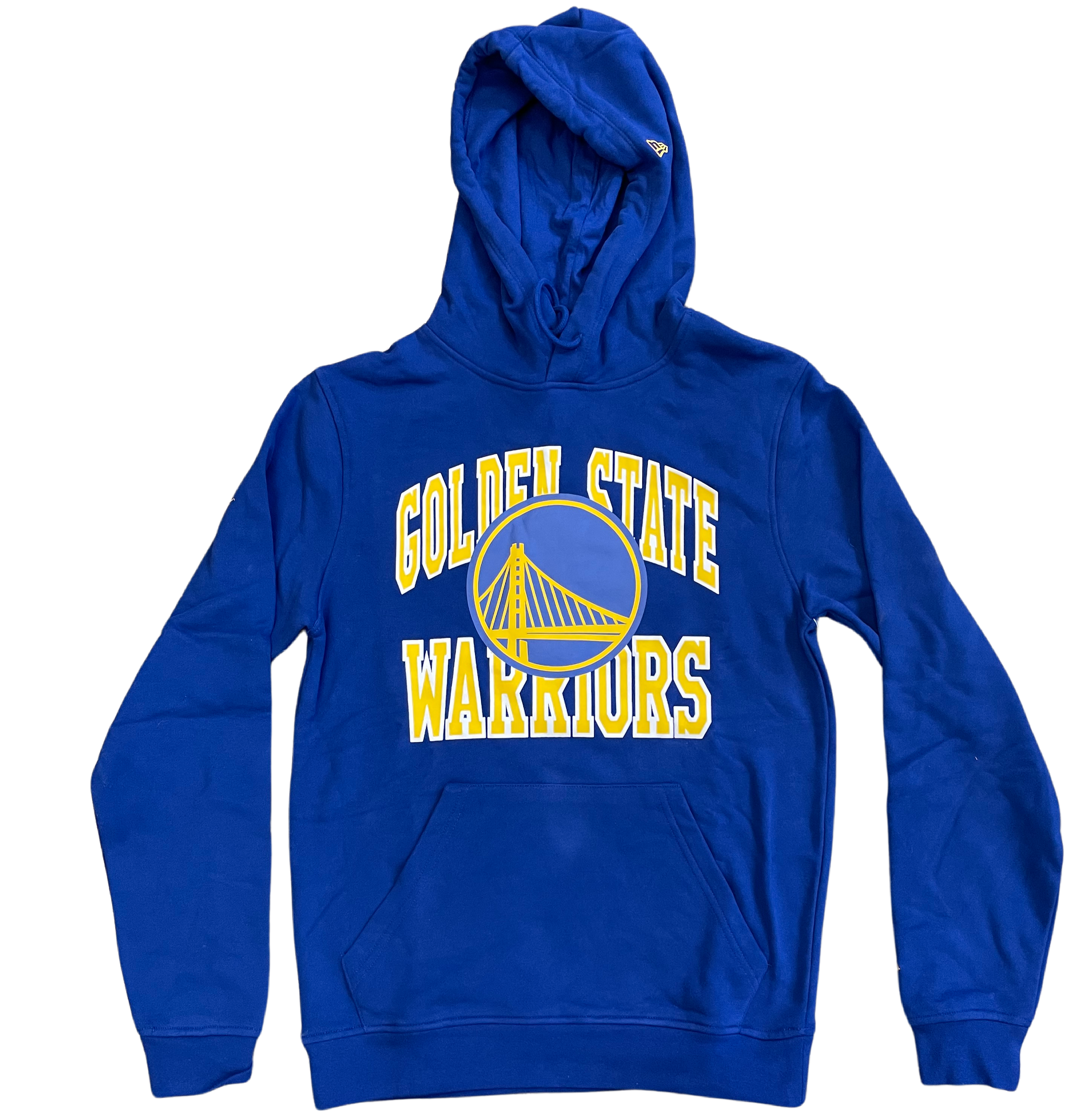 New Era Men's Golden State Warriors Tip Off Hoodie- Blue