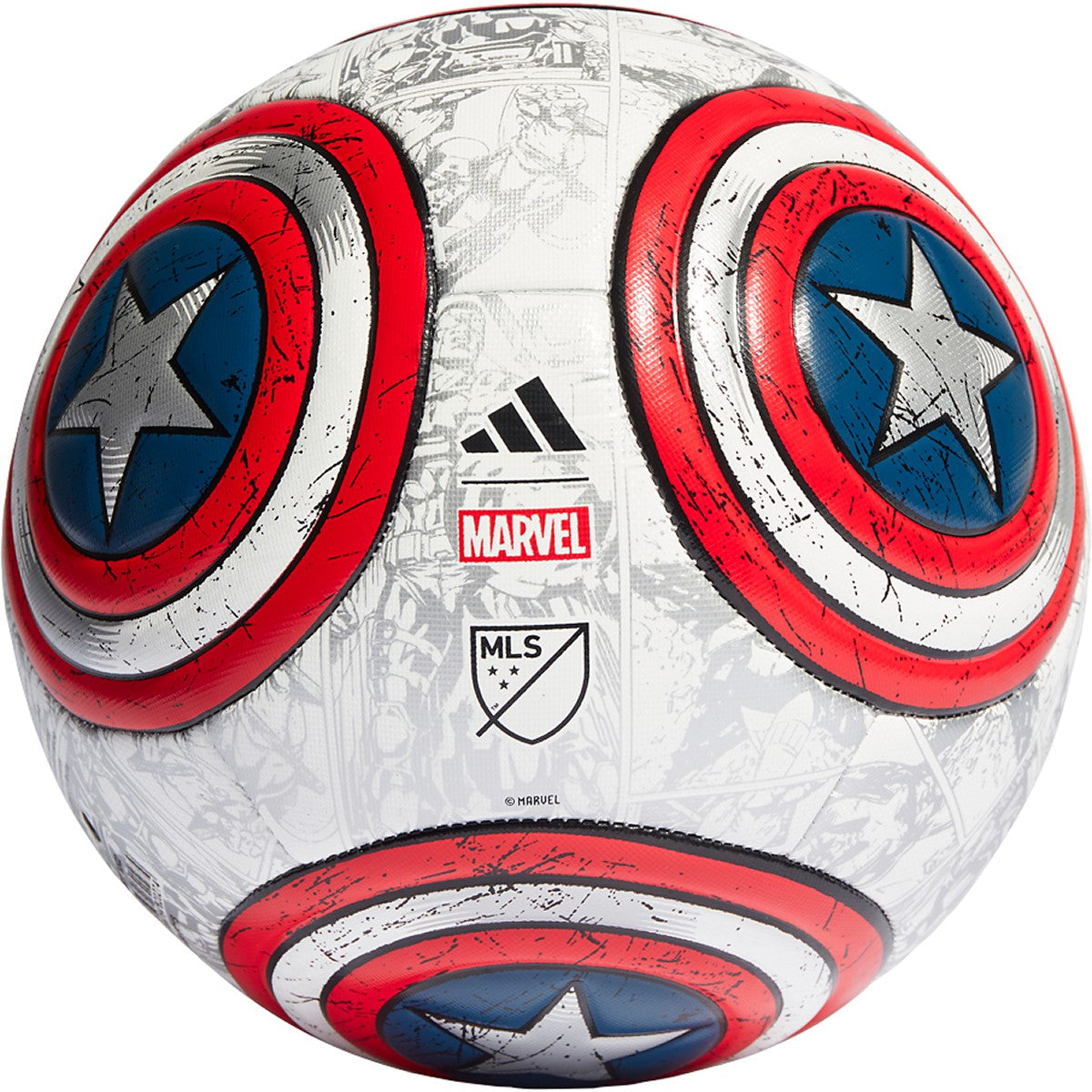 Adidas MLS Captain America Club Soccer Ball