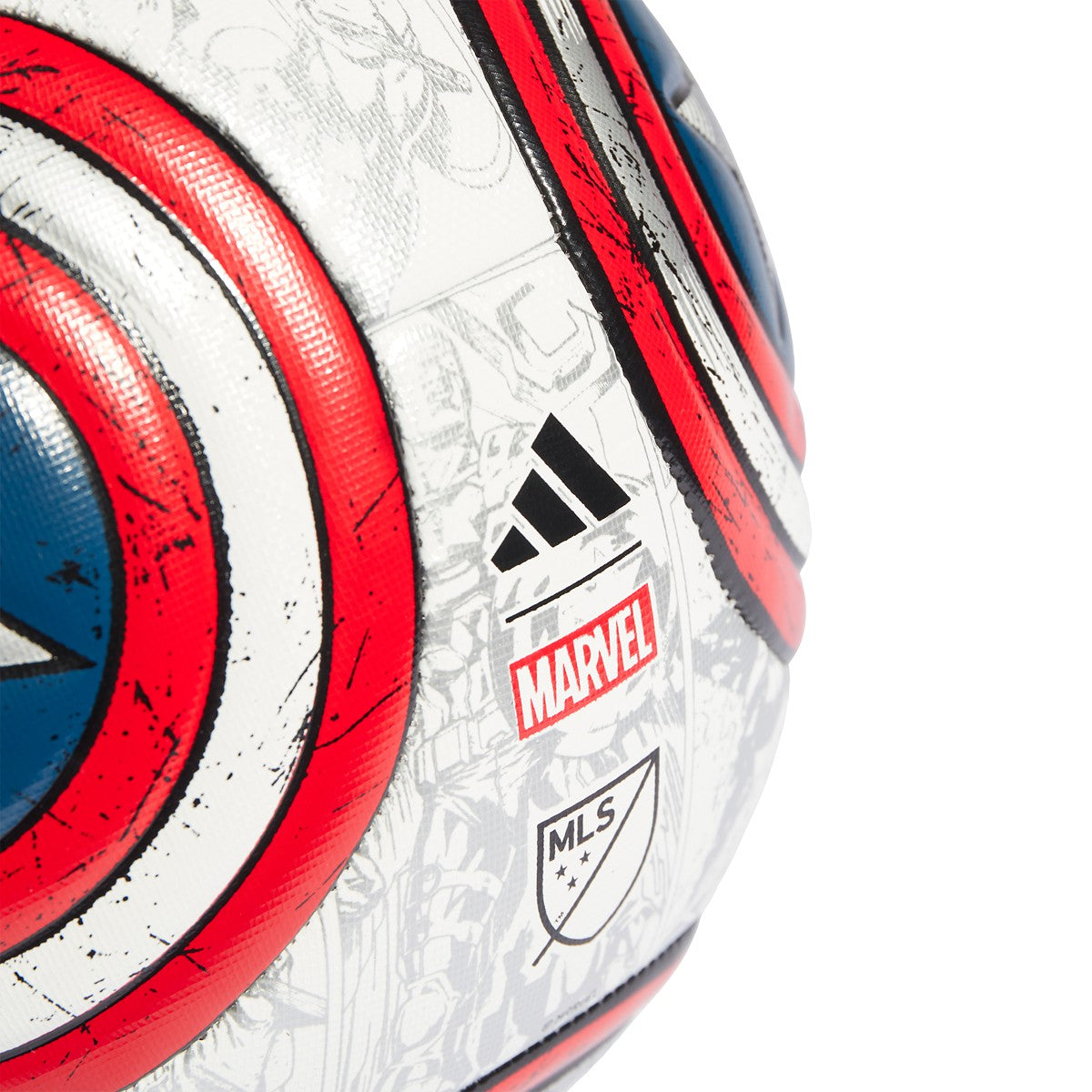 Adidas MLS Captain America Club Soccer Ball