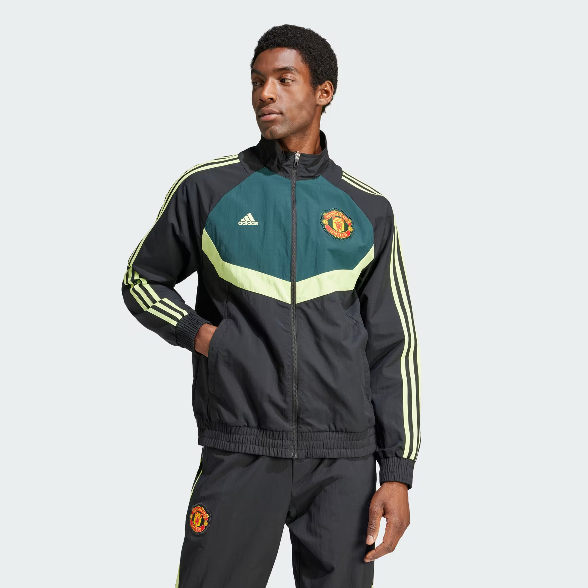 Adidas Manchester United Woven Track Top Jacket