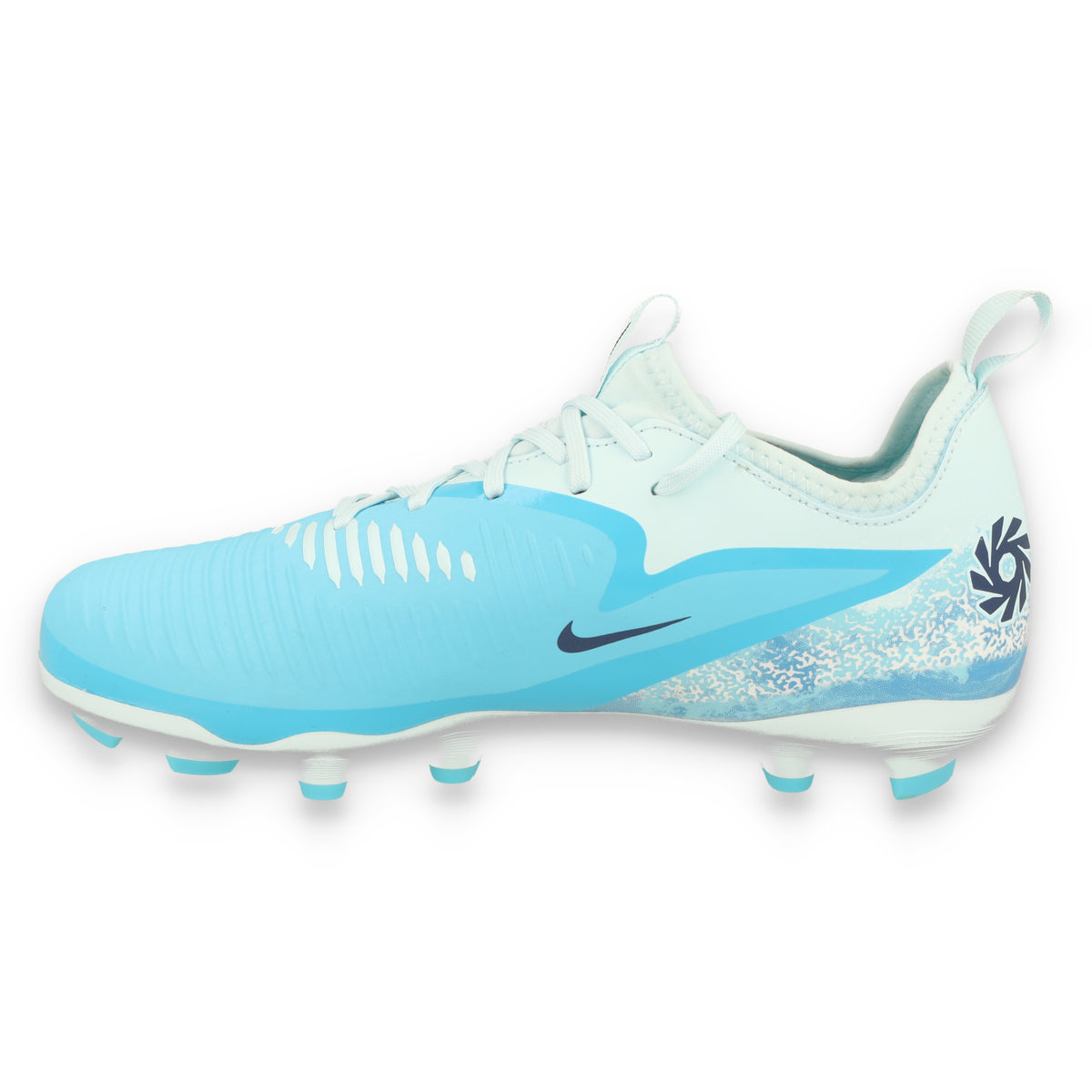 Nike Jr. Phantom 6 Low Academy "Erling Haaland" FG/MG - BALTIC BLUE/BLUE ECLIPSE-GLACIER BLUE
