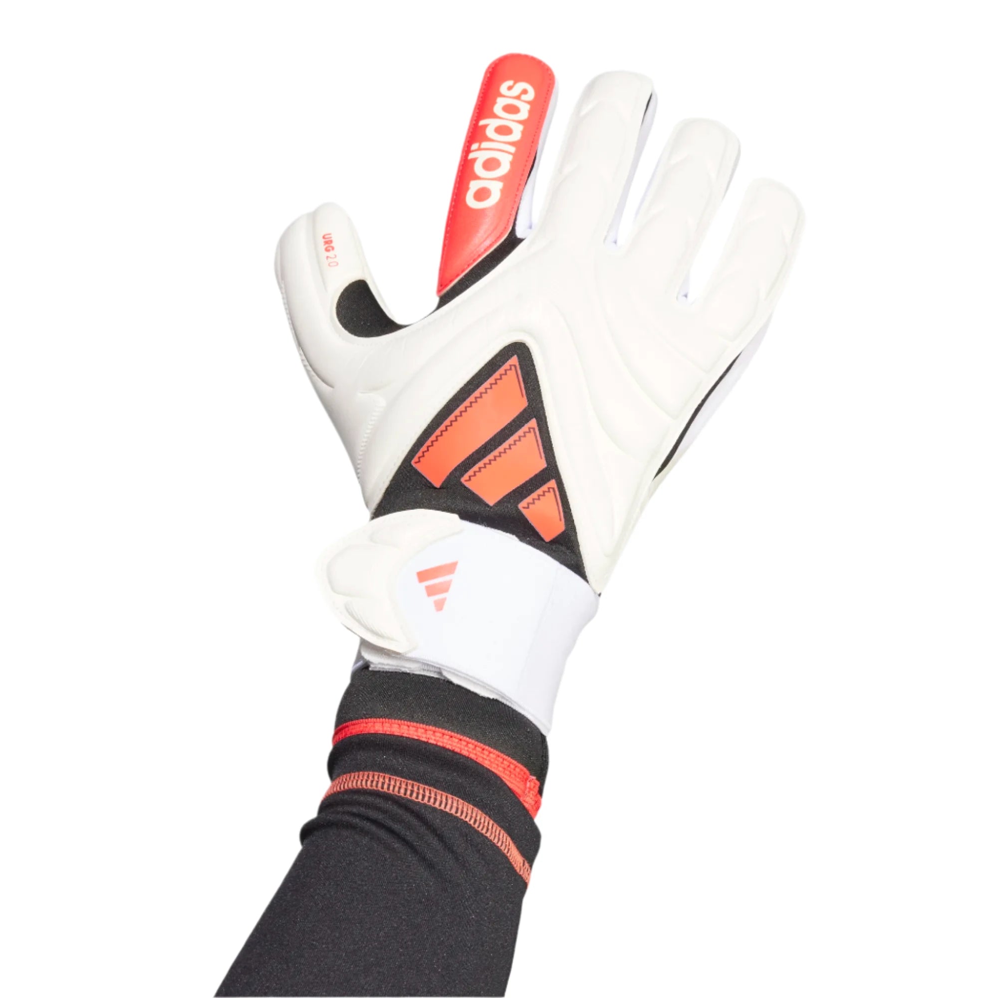 Adidas Copa Pro Goalkeeper Gloves-White/Lucid Red/Black