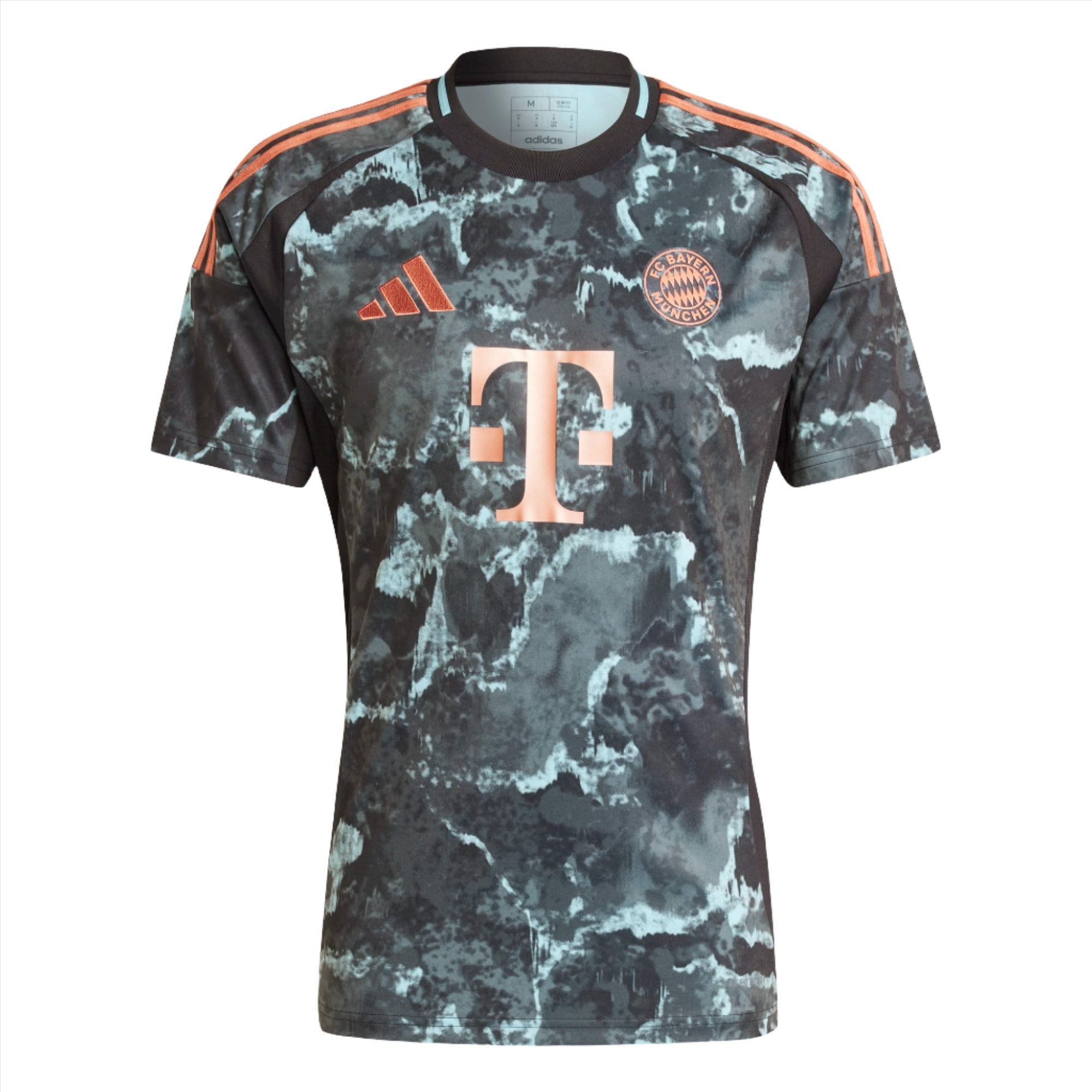 Adidas Men's FC Bayern Munich Away Replica Jersey 24/25 - Black