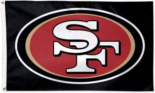 SAN FRANCISCO 49ERS FLAG - DELUXE 3' X 5'