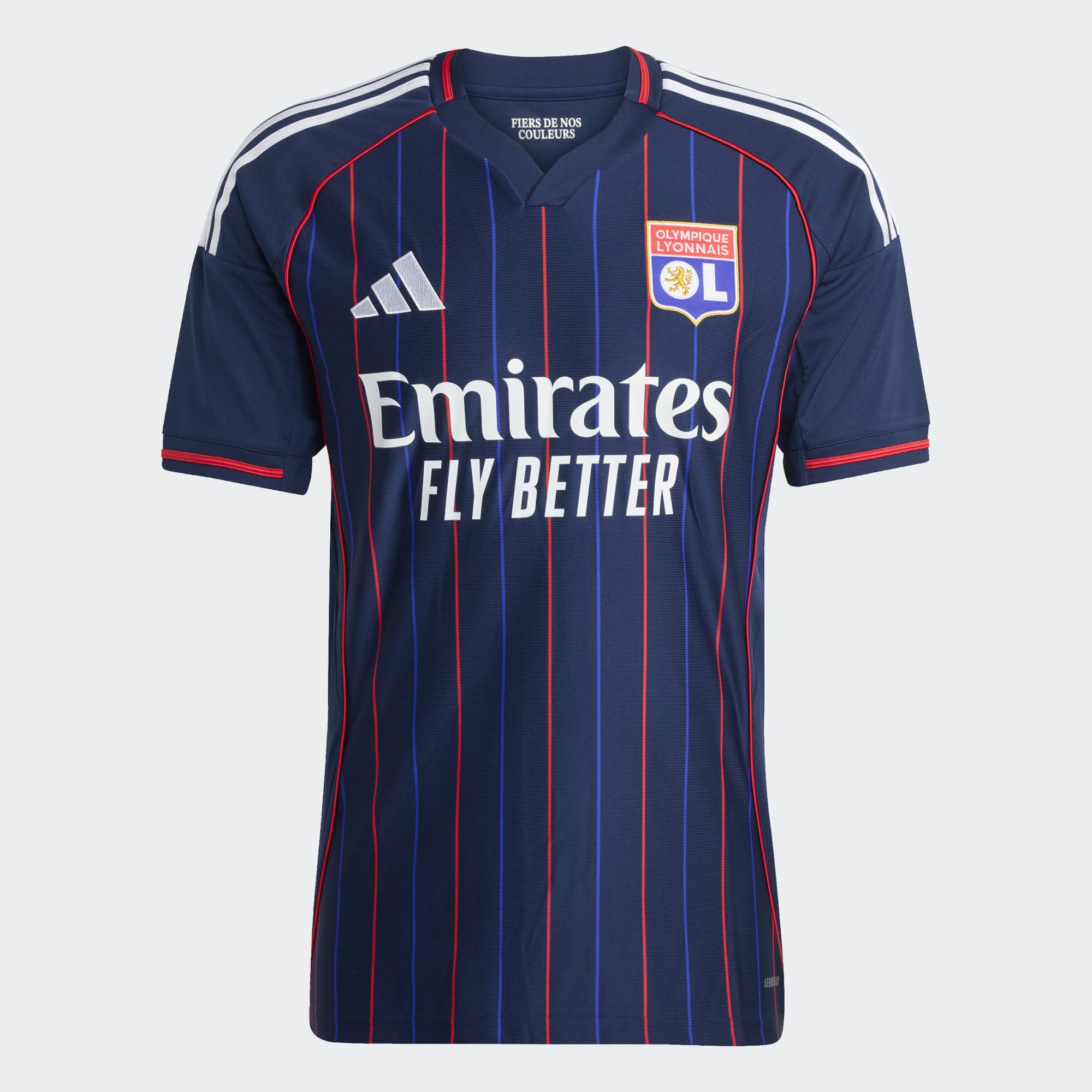 Adidas Men's Olympique Lyonnais Away Stadium Jersey 25/26