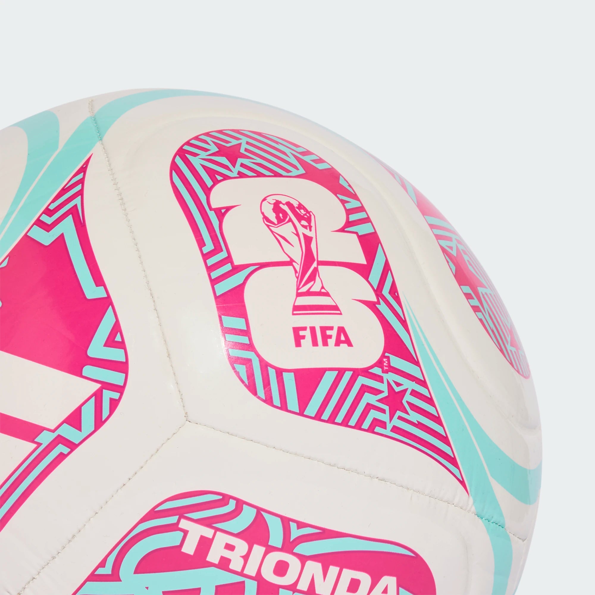 Adidas FIFA World Cup 26 Trionda Club Ball-WHITE/FLAAQU/SHOPNK