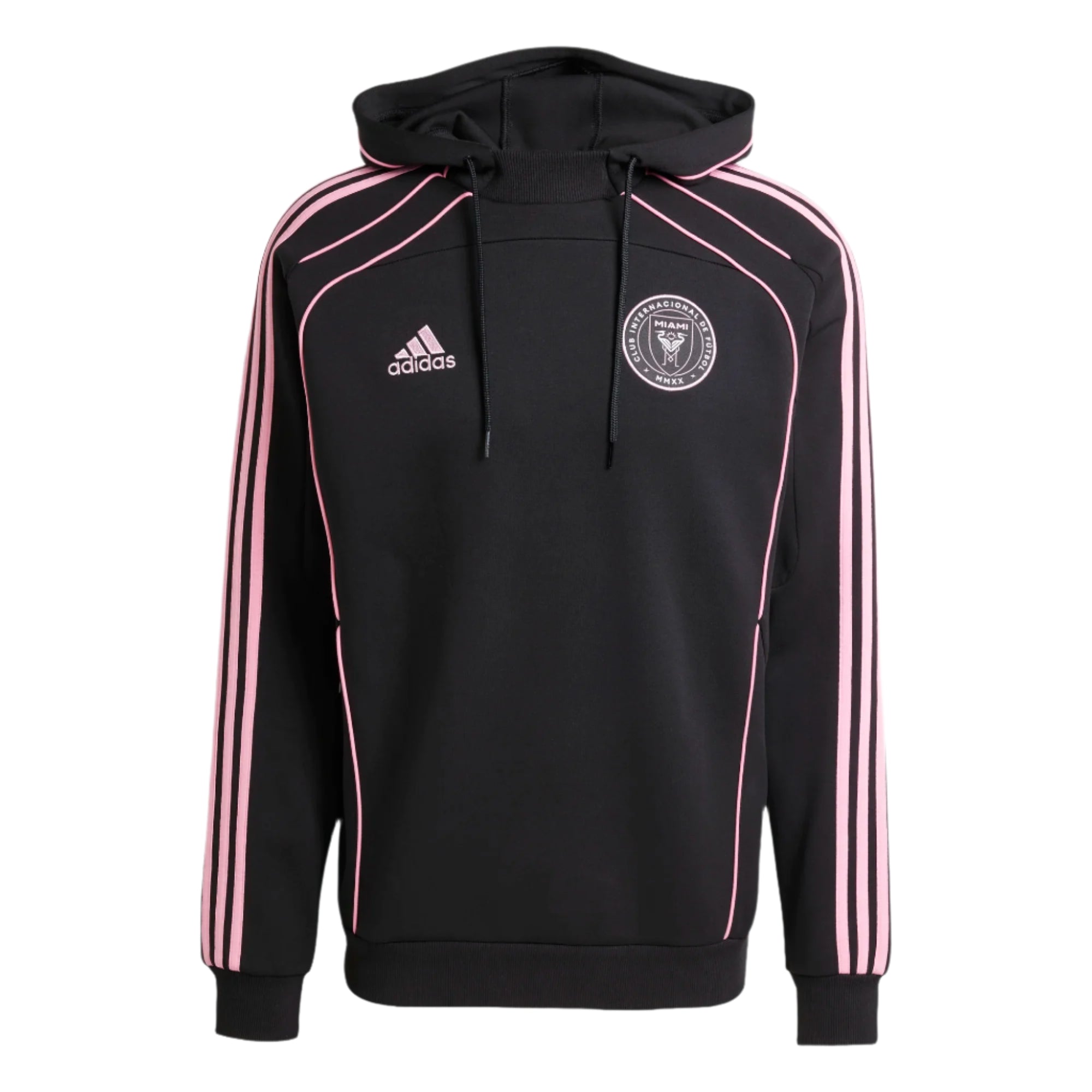 Adidas Men's Inter Miami Travel Hoodie-Black