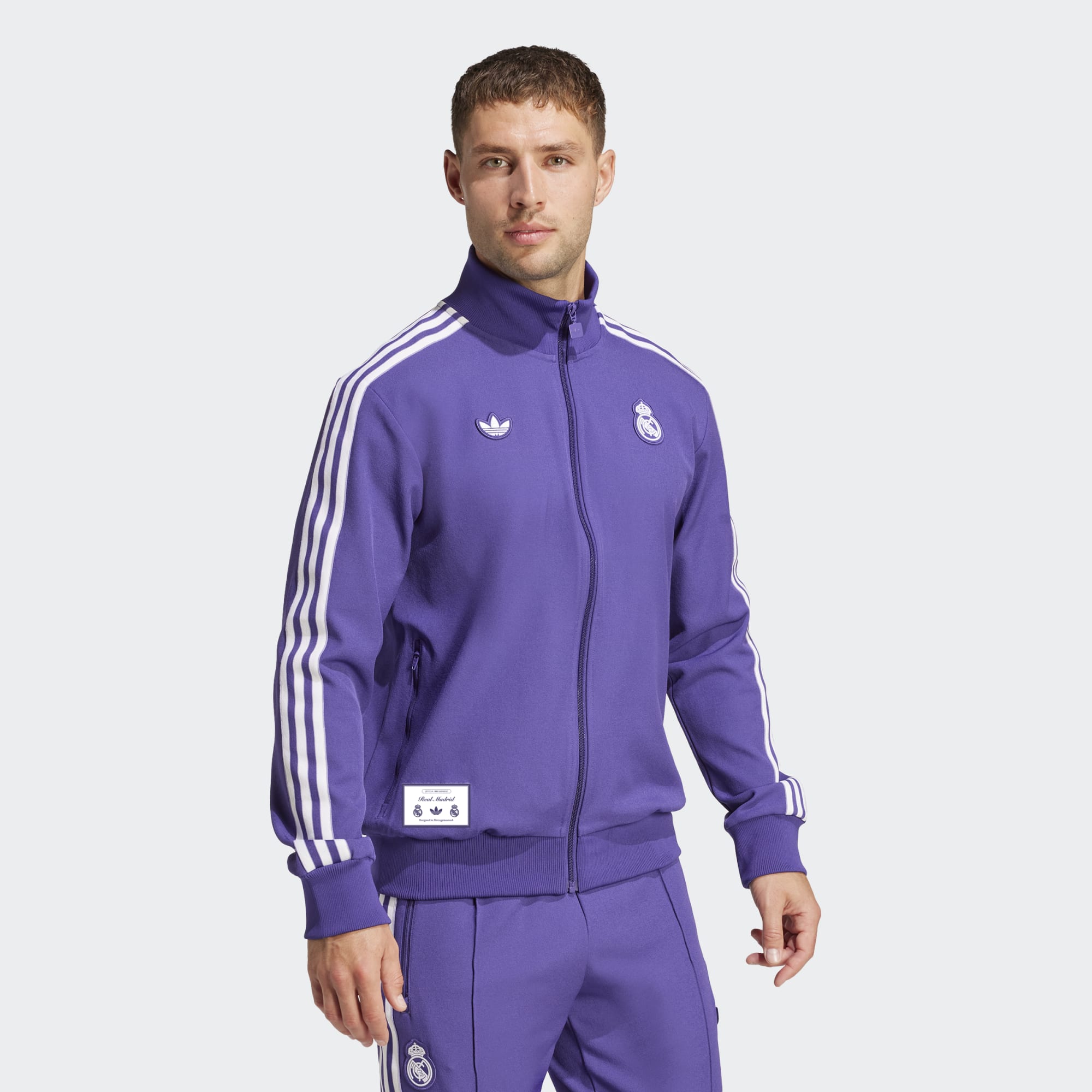Adidas Real Madrid Terrace Icons Track Top Jacket
