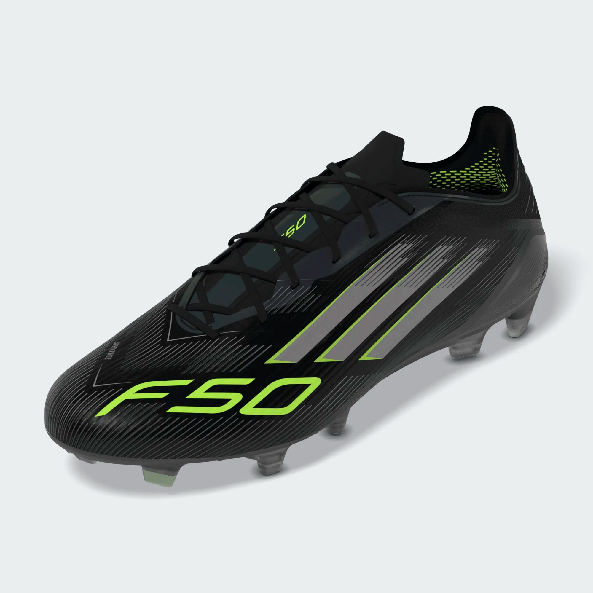 Adidas F50 Elite FG/MG-CBLACK/IRONMT/LUCLEM