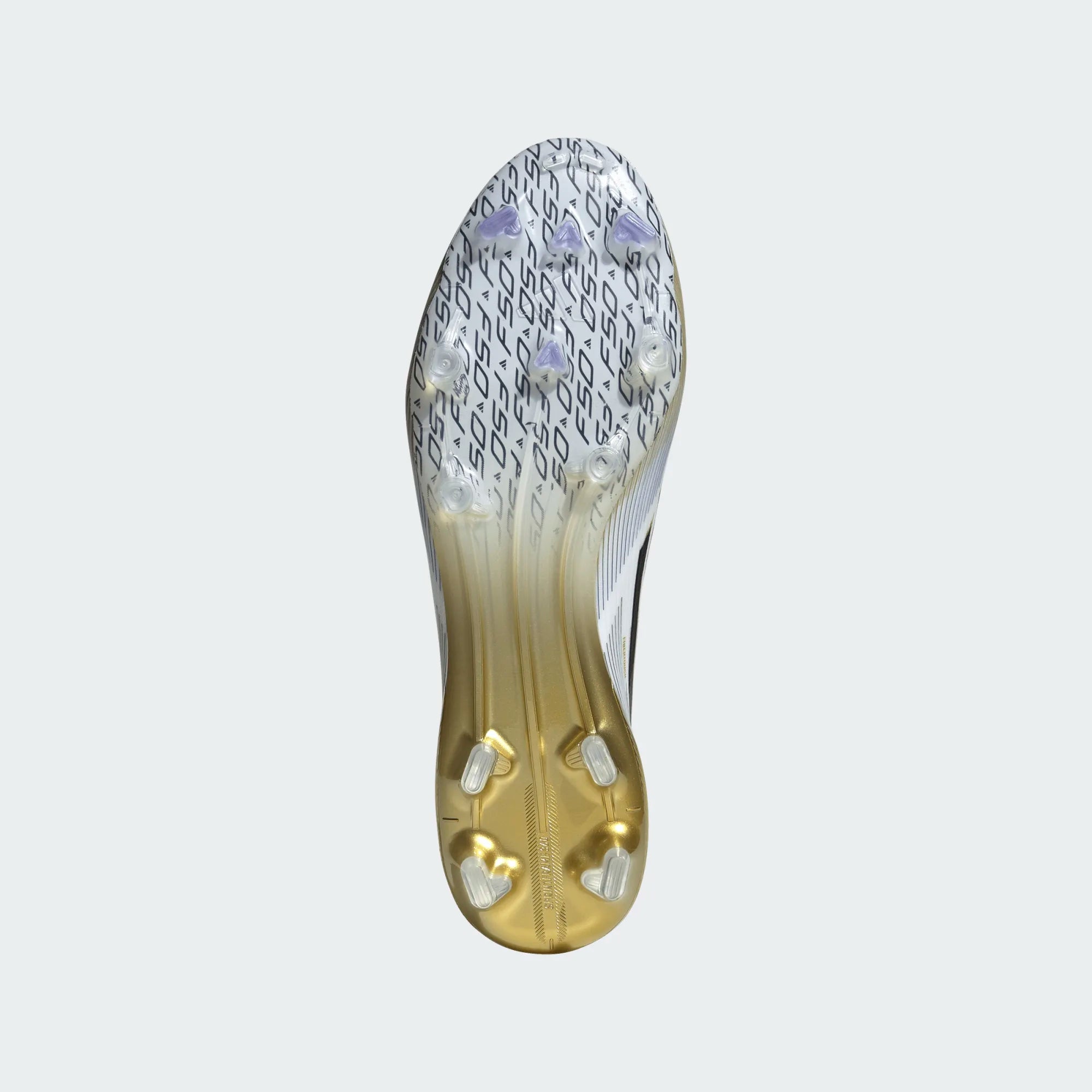 Adidas F50 Elite FG/MG-Cloud White / Core Black / Gold Metallic