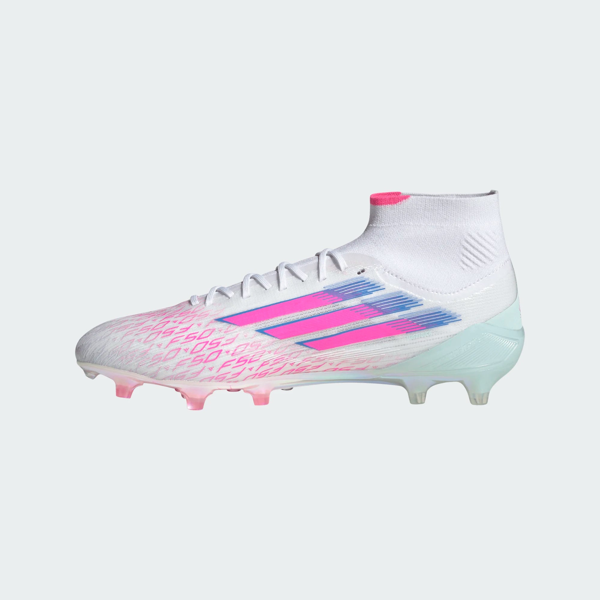 Adidas Women's F50 SPARKFUSION Elite FG/AG-FTWWHT/LUCPNK/FTWWHT