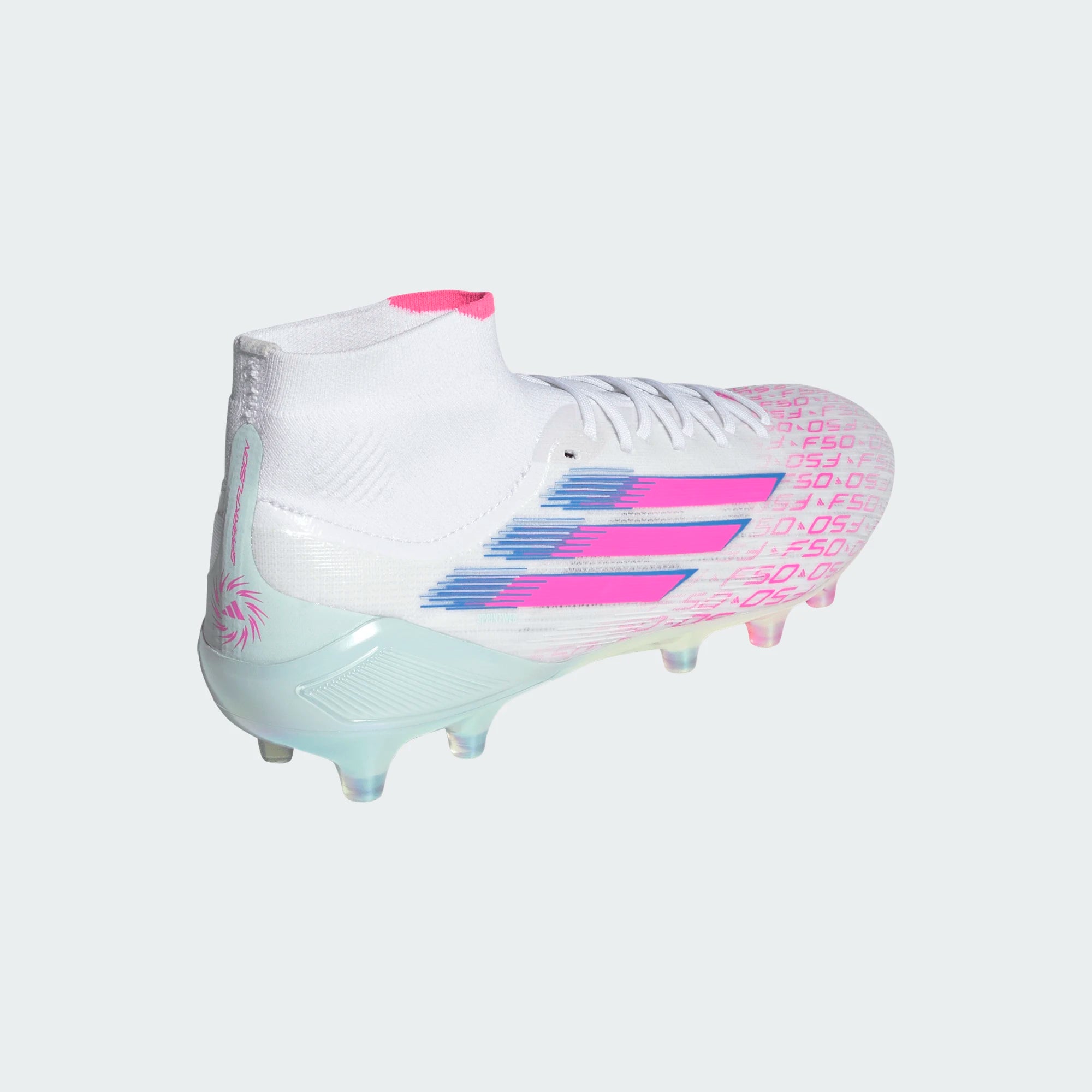 Adidas Women's F50 SPARKFUSION Elite FG/AG-FTWWHT/LUCPNK/FTWWHT