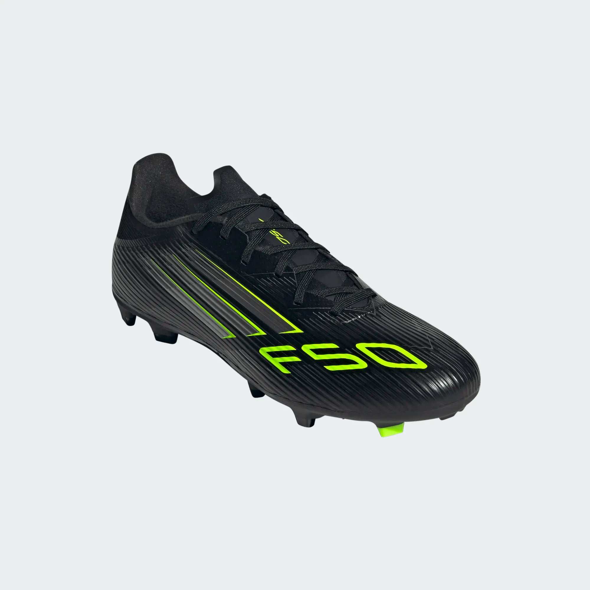 Adidas F50 League FG/MG-BLACK/IRONMT/LUCLEM