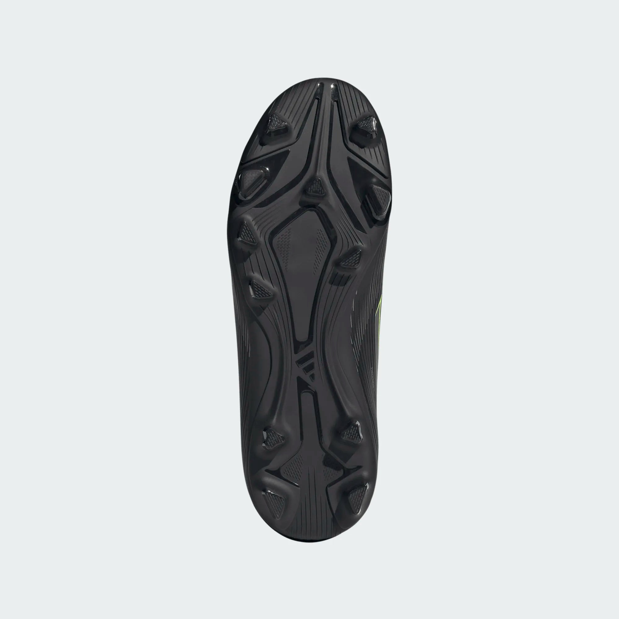 Adidas Jr F50 Club FG/MG-BLACK/IRONMT/LUCLEM