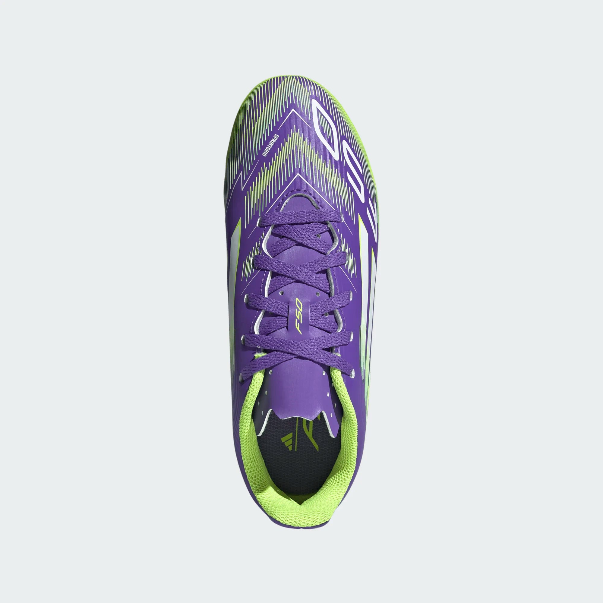 Adidas Jr F50 Club FG/MG-PURRUS/FTWWHT/LUCLEM