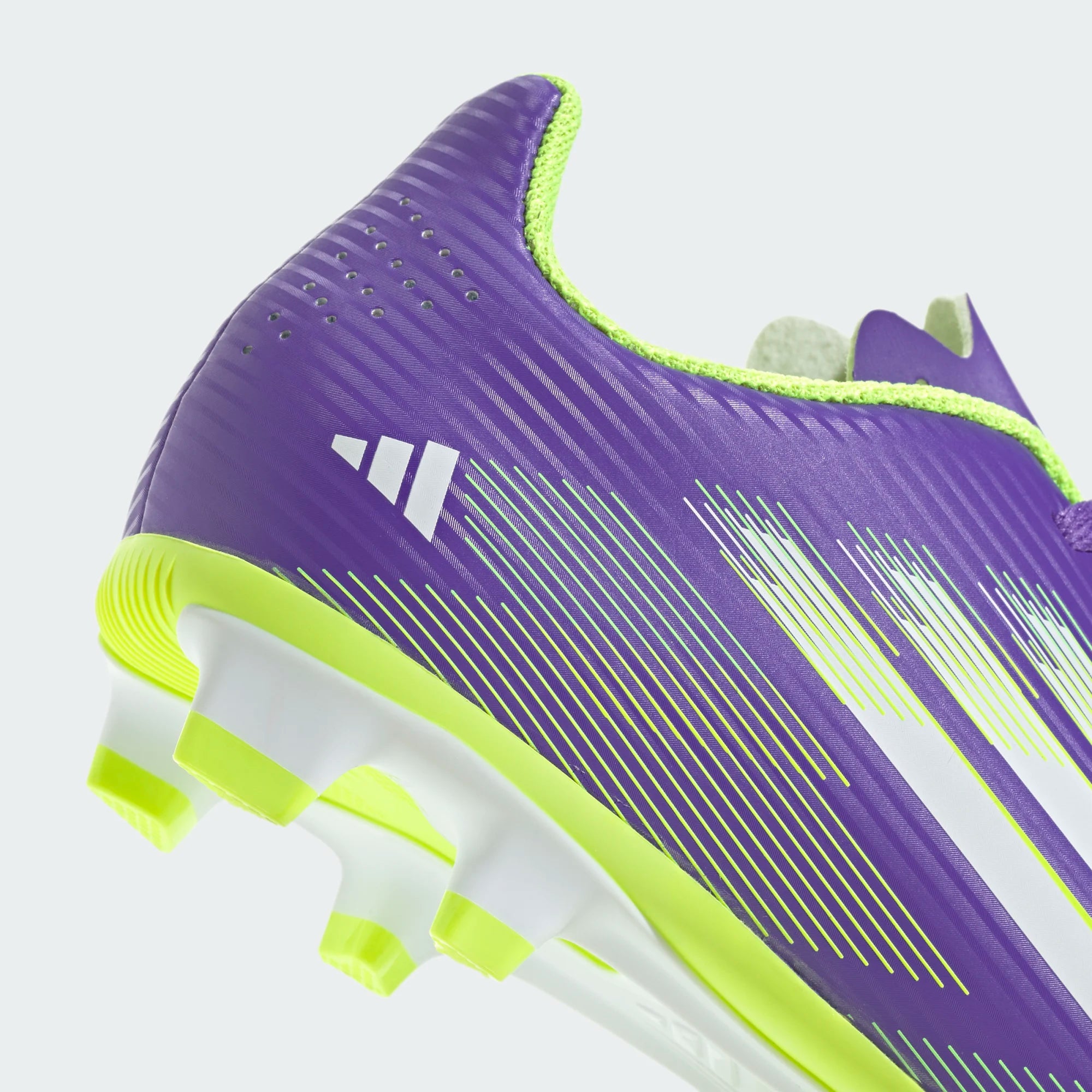 Adidas Jr F50 Club FG/MG-PURRUS/FTWWHT/LUCLEM