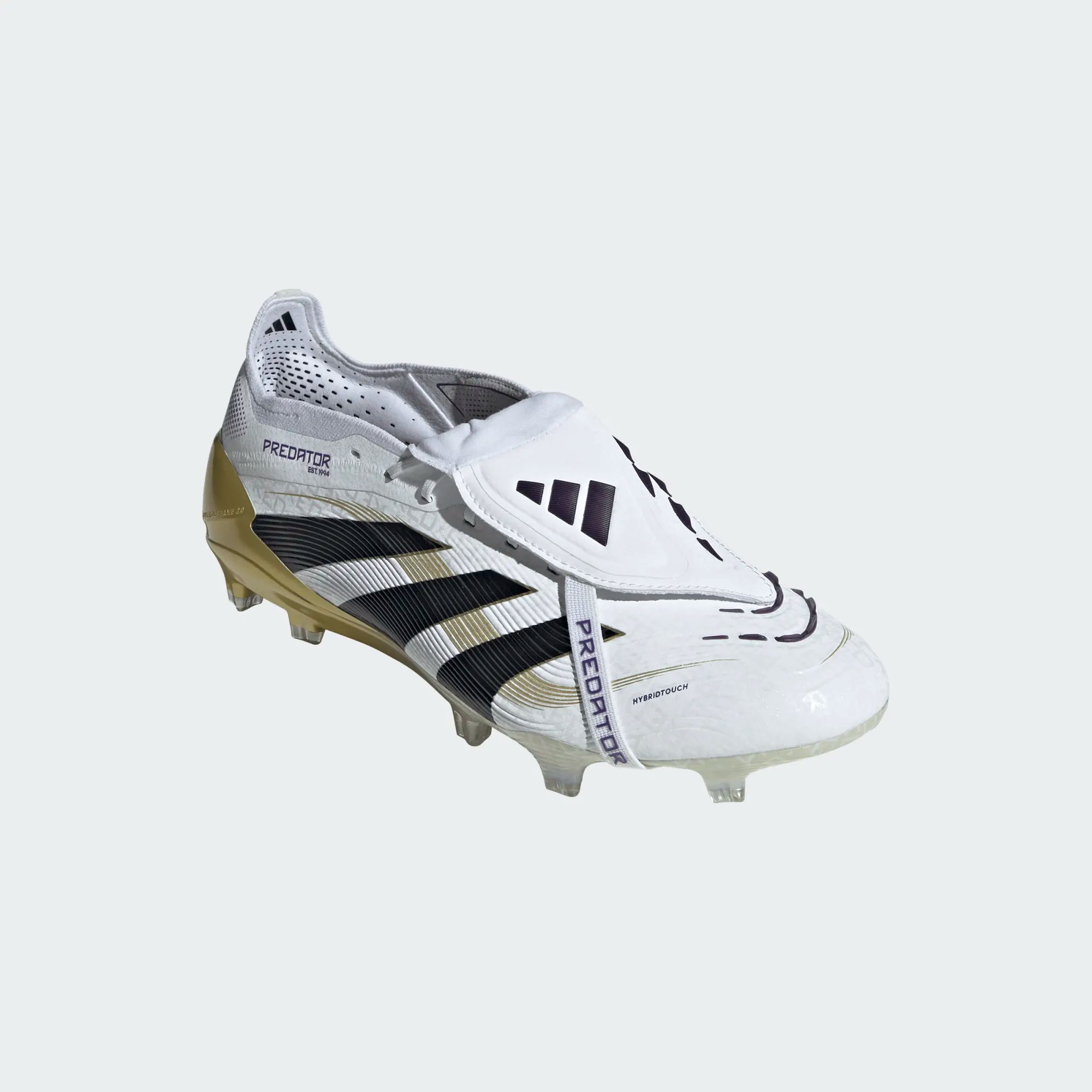 Adidas Predator Elite FG-Cloud White / Core Black / Gold Metallic