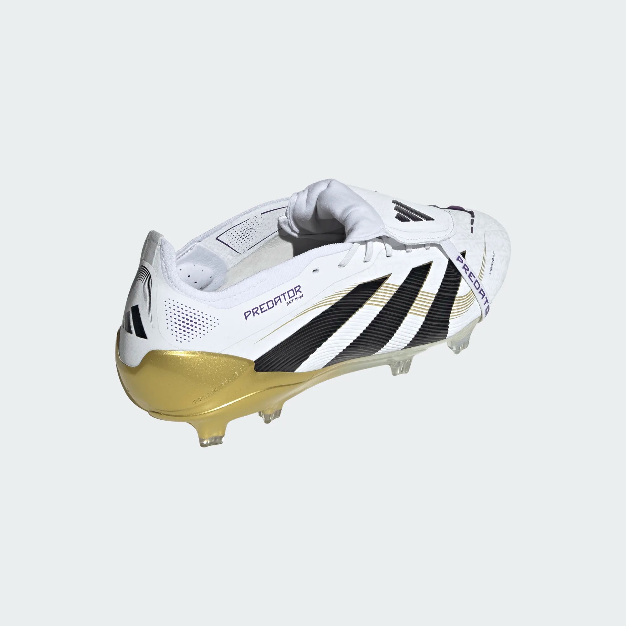 Adidas Predator Elite FG-Cloud White / Core Black / Gold Metallic
