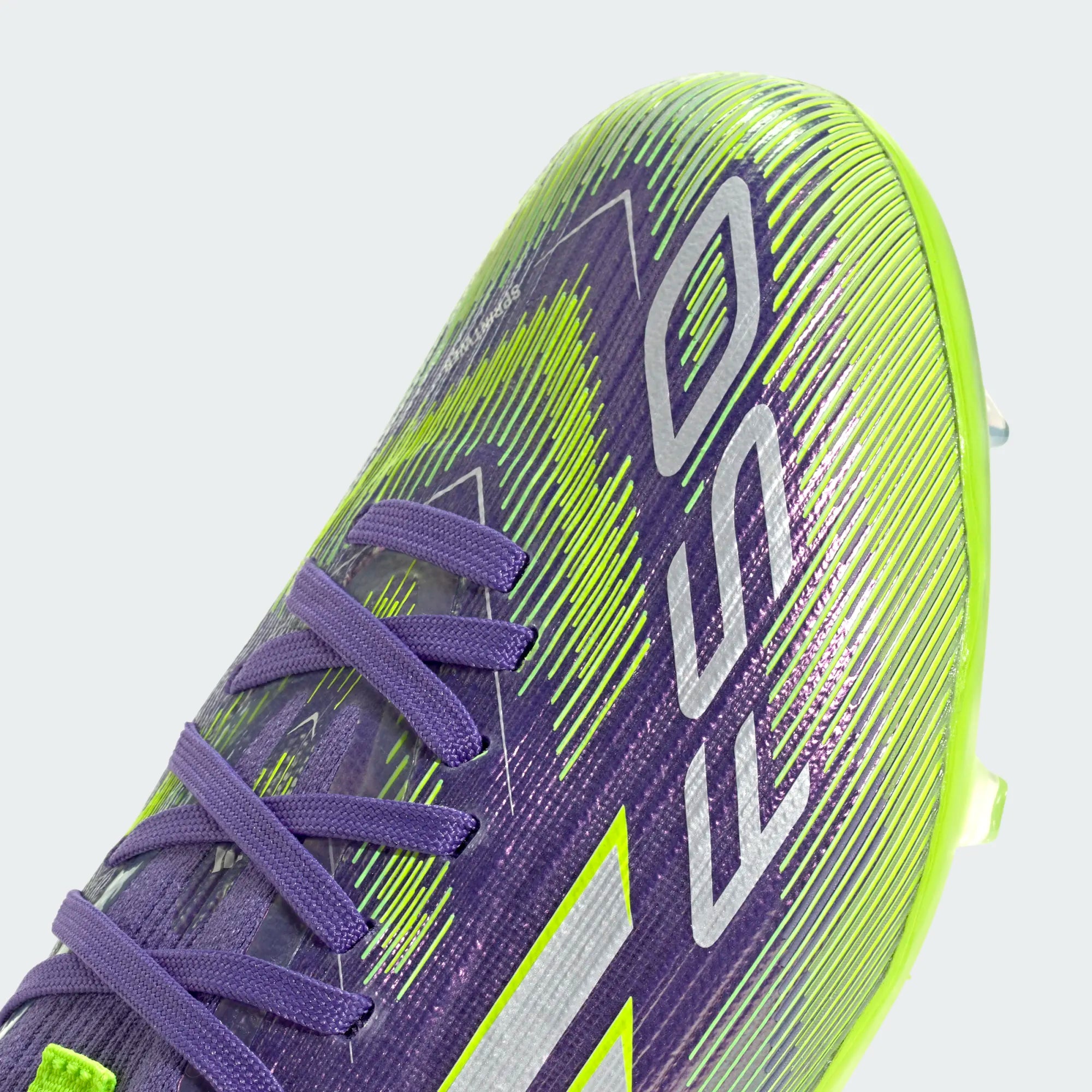 Adidas JR F50 Mid Elite FG/MG-PURRUS/FTWWHT/LUCLEM