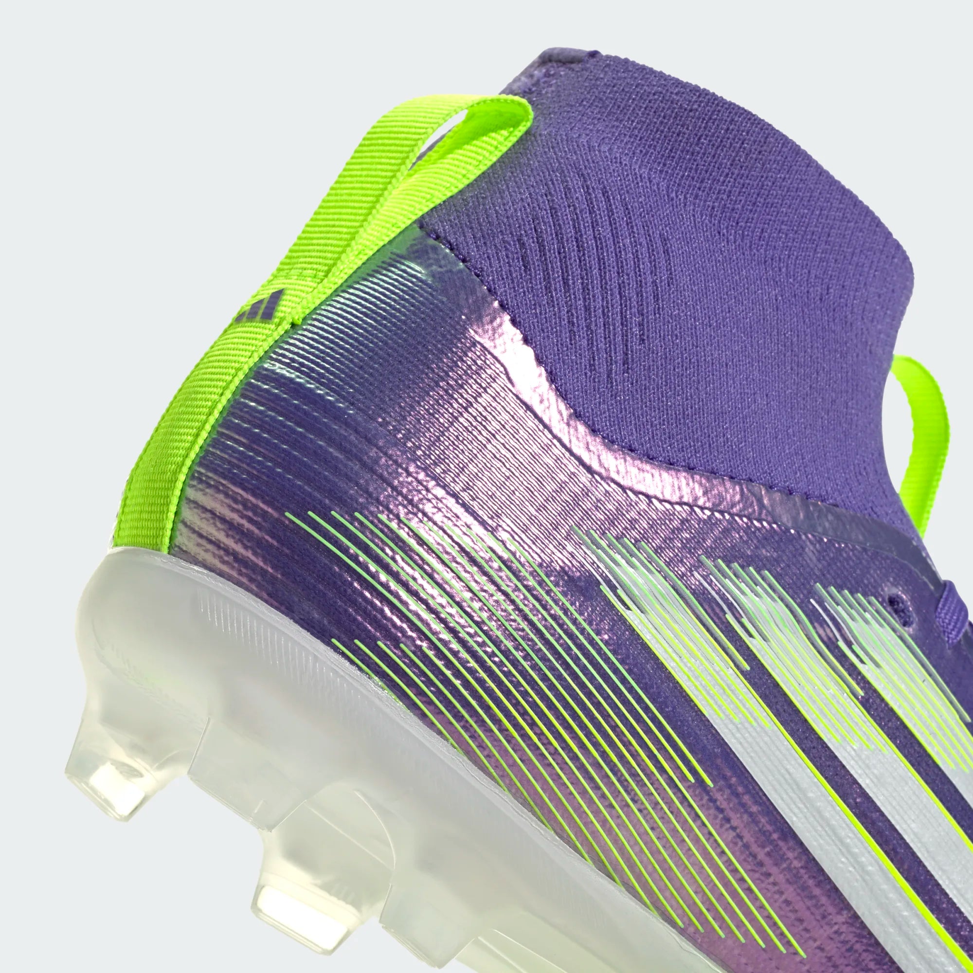 Adidas JR F50 Mid Elite FG/MG-PURRUS/FTWWHT/LUCLEM