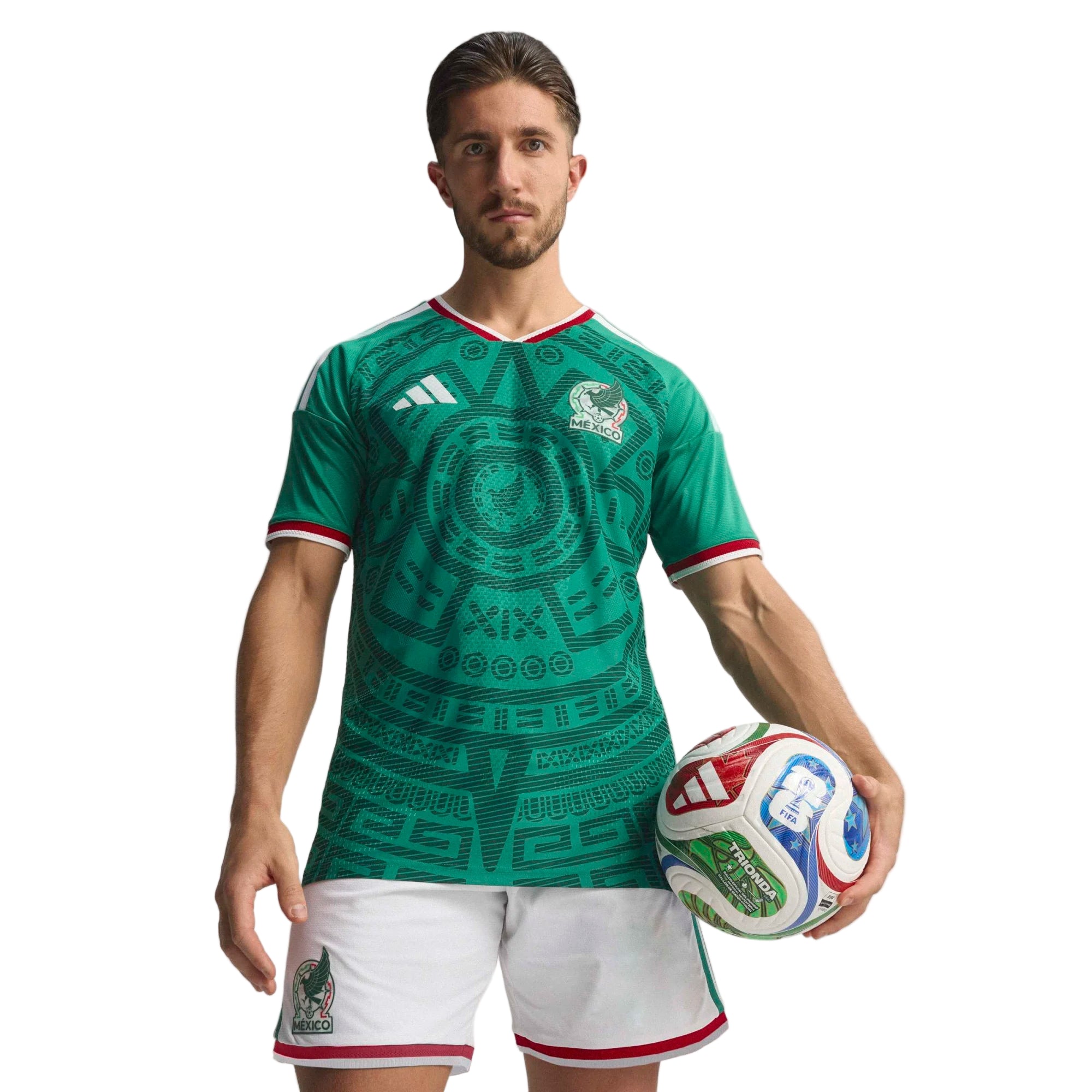 Adidas Mexico Authentic Home Jersey 2026-Green