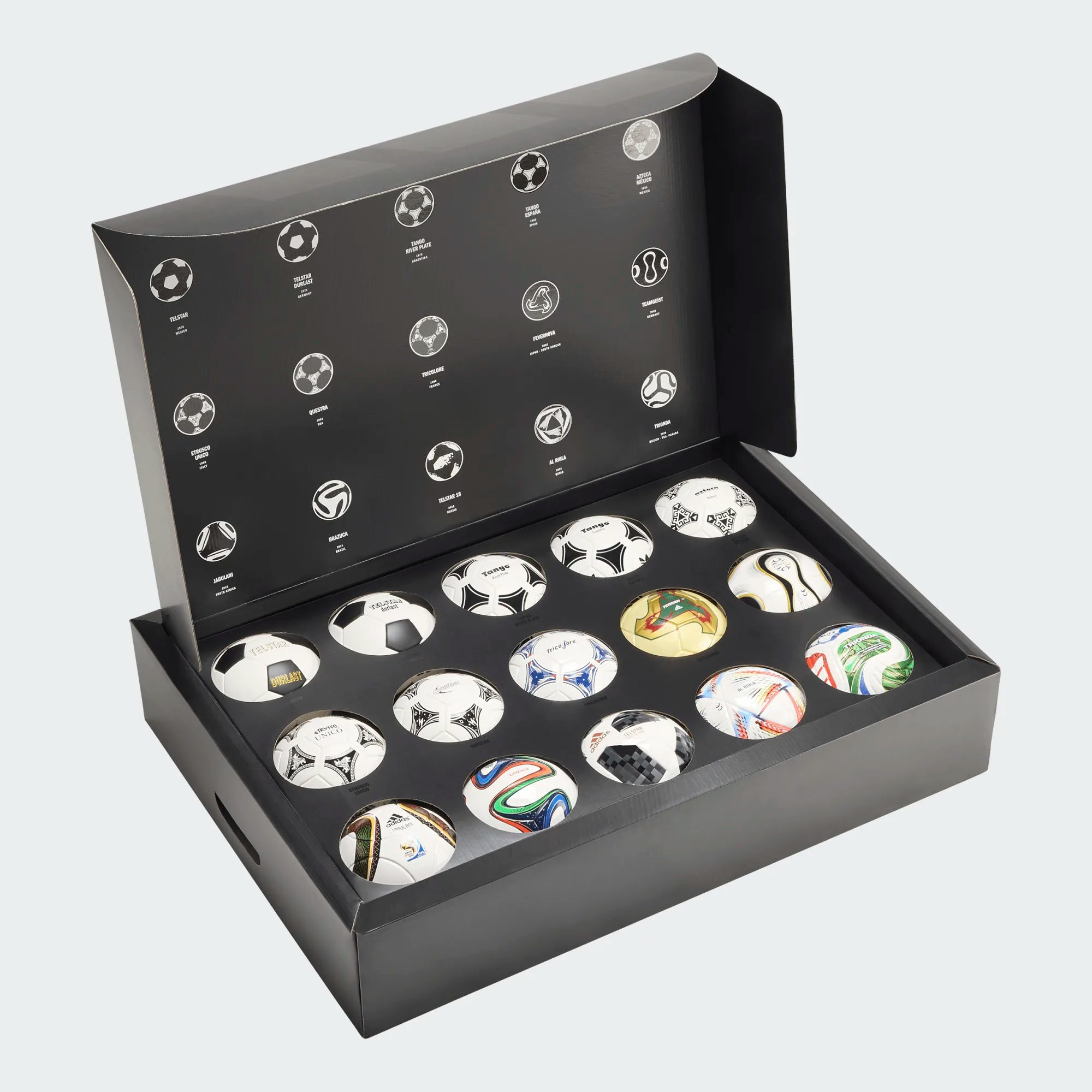 Adidas World Cup Historical Mini Soccer Ball Set