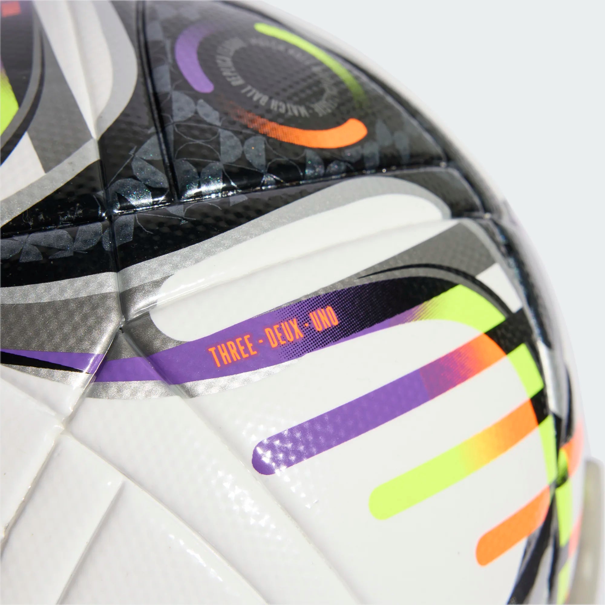 Adidas Leagues Cup 25 League Ball-WHITE/BLACK/SORANG/SYELLO