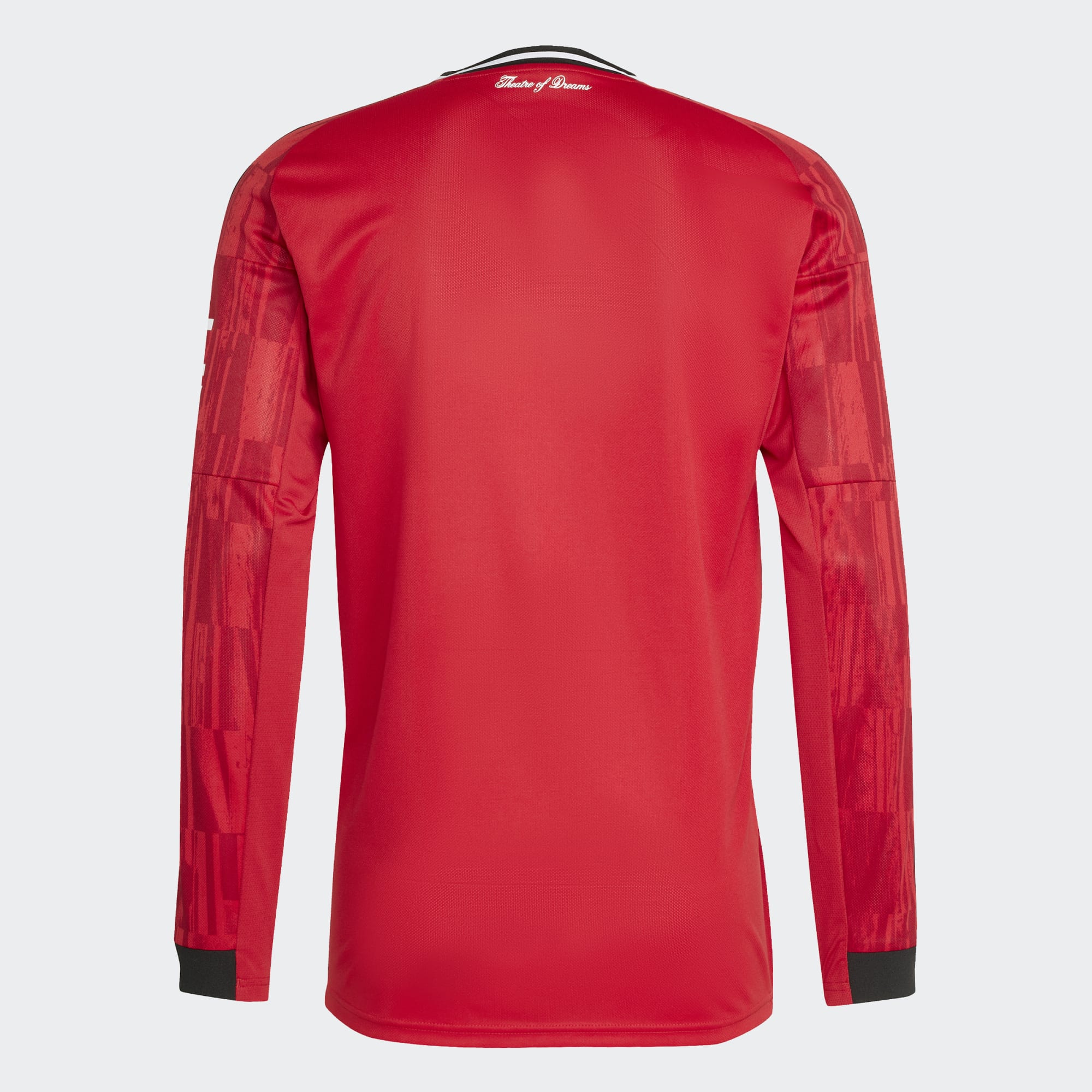 Adidas Men's Manchester United Long Sleeve Home Stadium Replica Jersey 25/26
