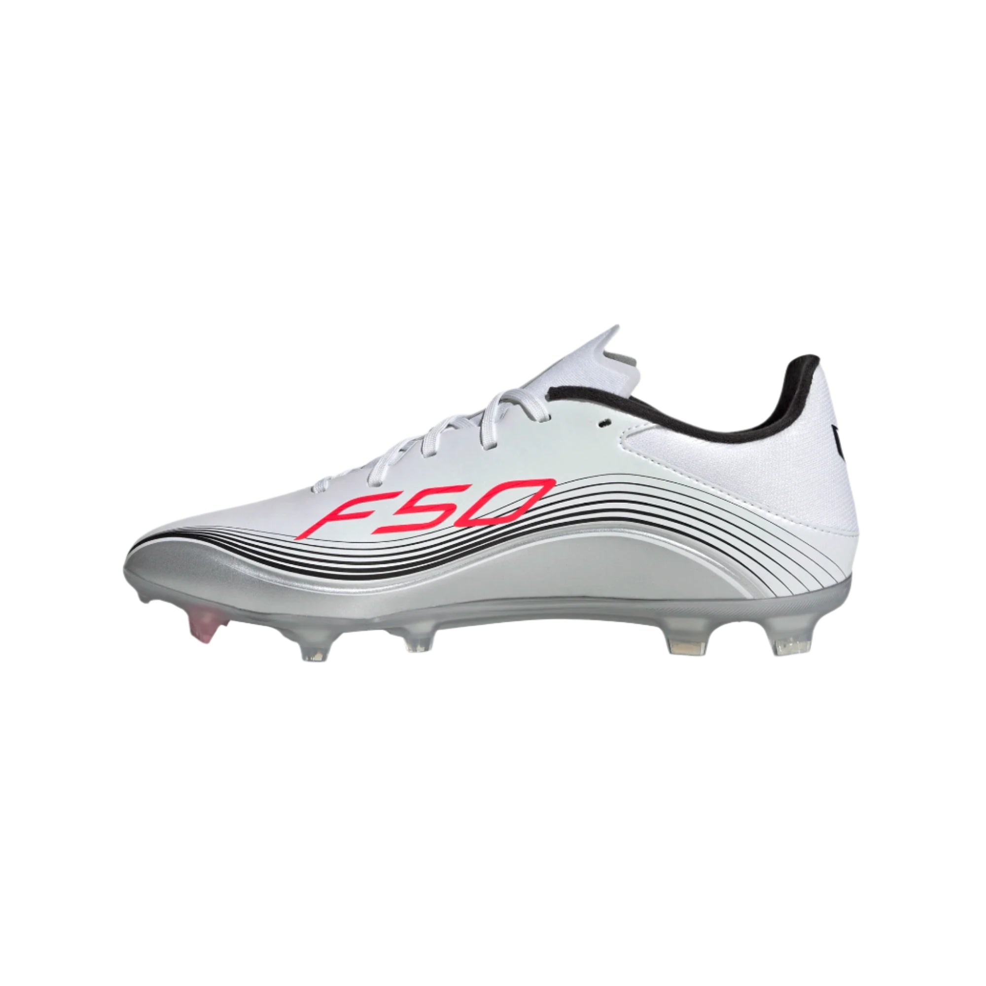 Adidas Messi F50 League FG/MG-White/Lucid Red/Metallic