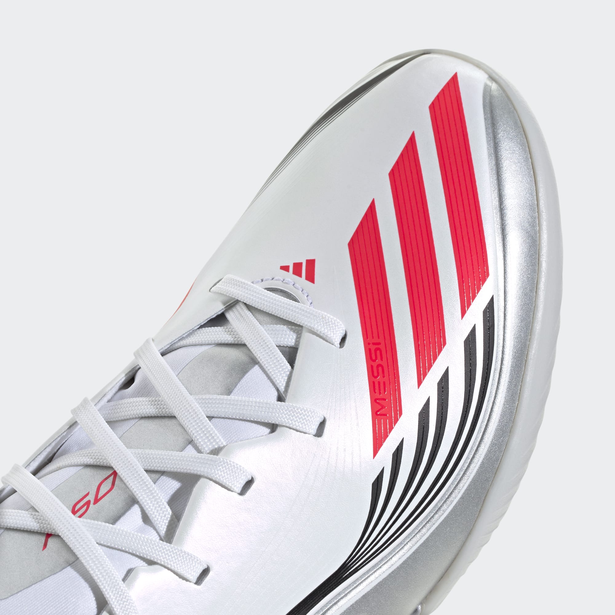 Adidas Messi F50 League TF-White/Lucid Red/Metallic