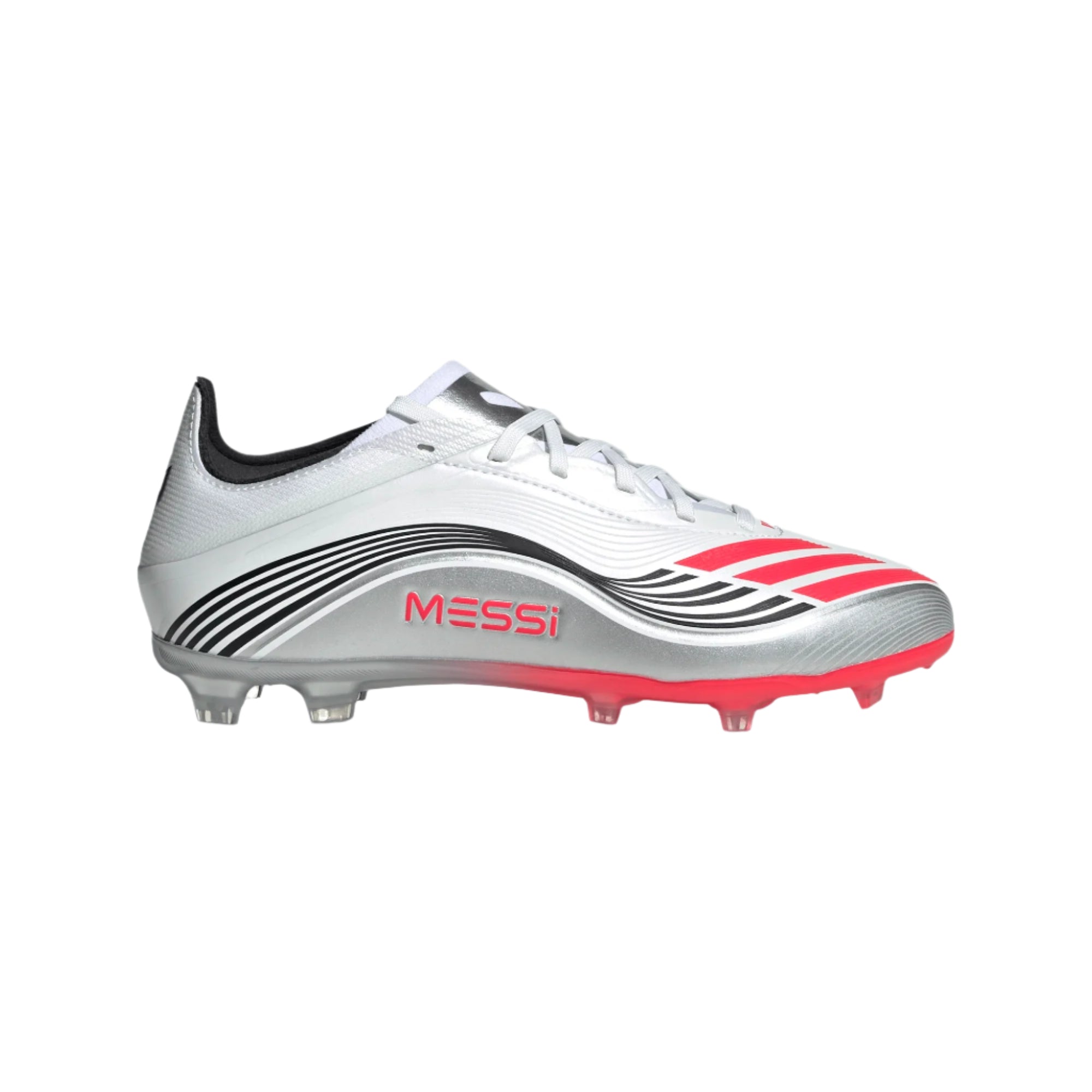 Adidas JR Messi F50 Elite FG/MG-White/Lucid Red/Metallic