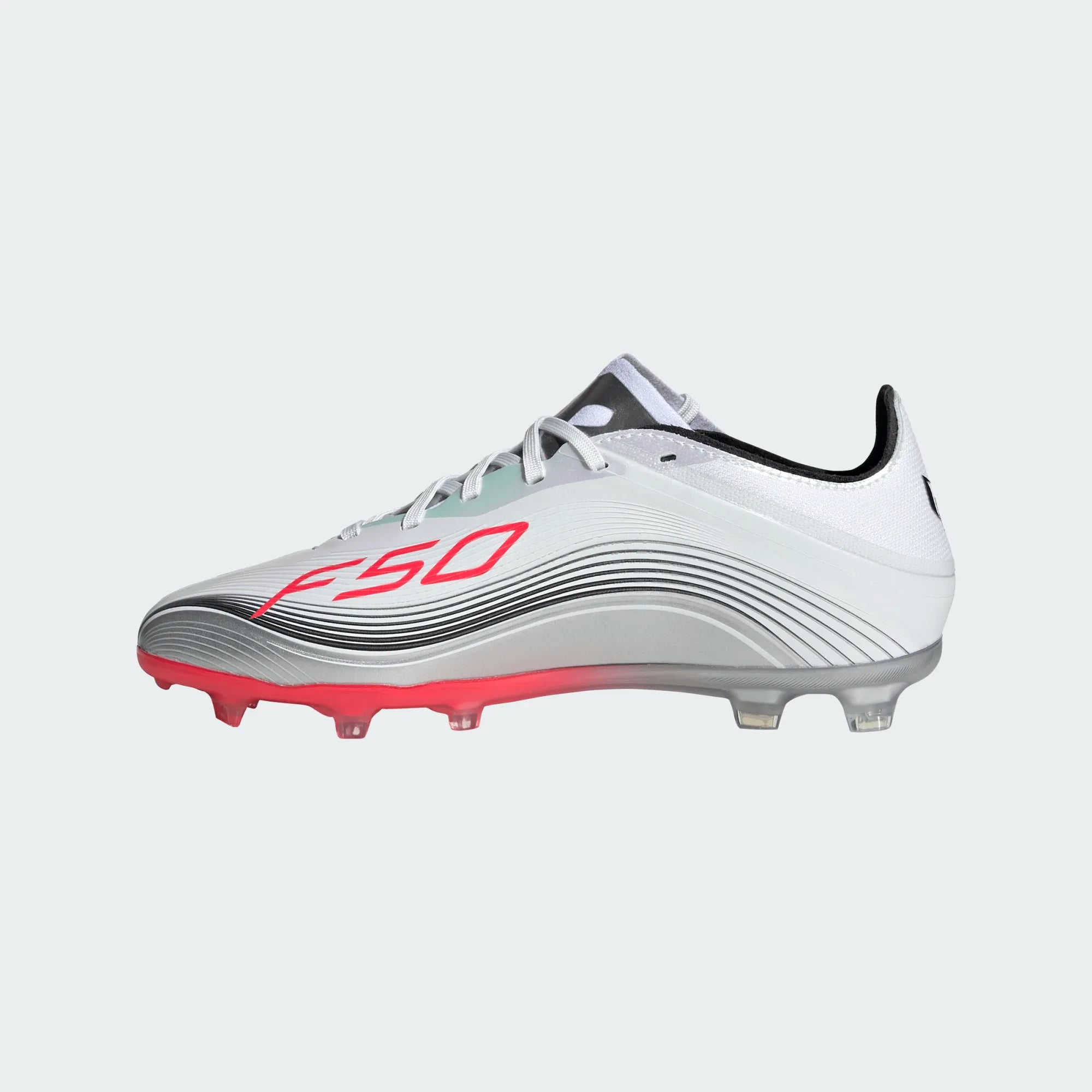 Adidas JR Messi F50 Elite FG/MG-White/Lucid Red/Metallic