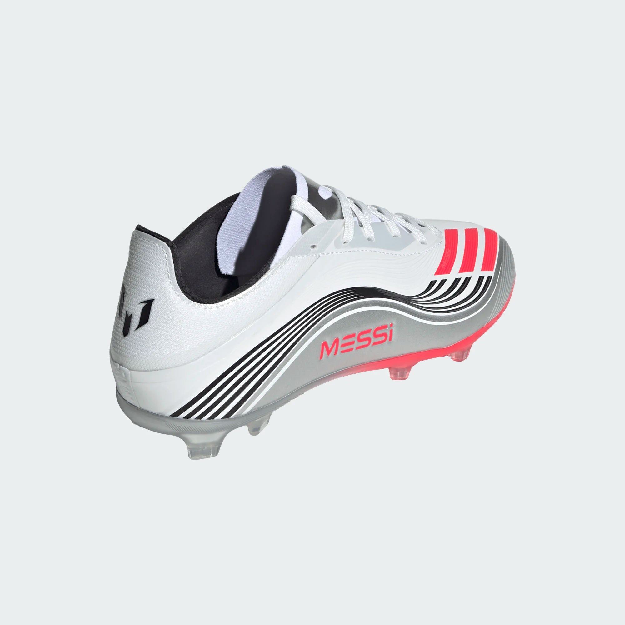 Adidas JR Messi F50 Elite FG/MG-White/Lucid Red/Metallic