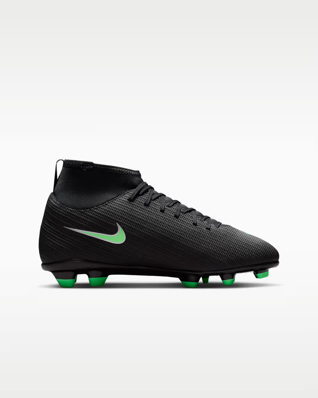 Nike Jr. Mercurial Superfly 11 Club FG - black/illusion GREEN-BLACK NOIR/VERT ILLUSION